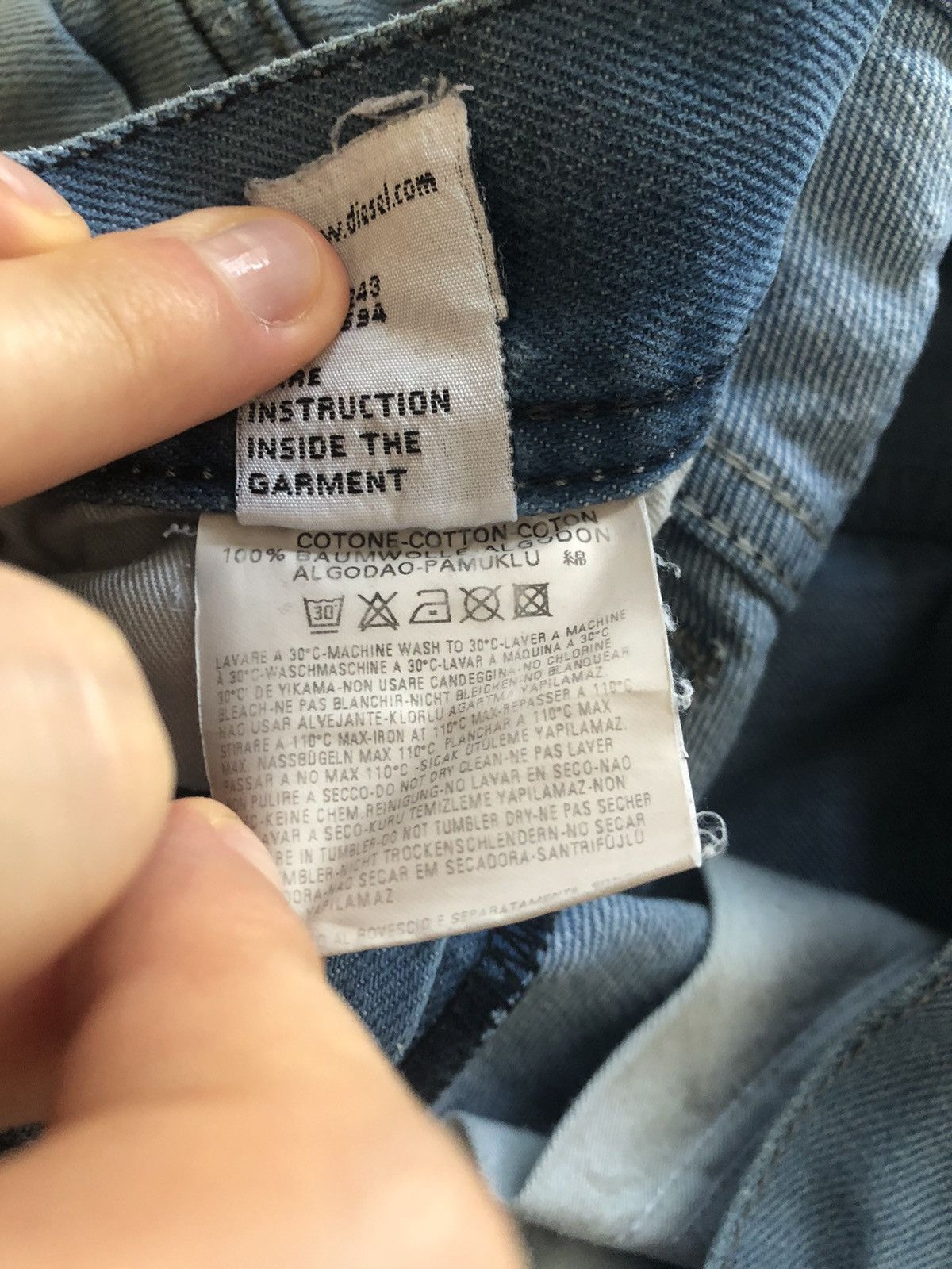 Diesel DIESEL DENIM MADE IN ITALY QUALITY JEANS Size US 30 / EU 46 - 9 Thumbnail