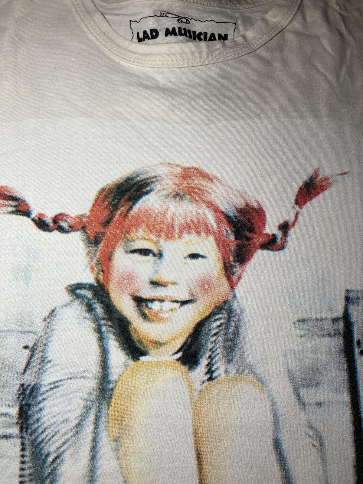 Lad Musician 1995 Lad Musician Pippi Cute Friend Distressed 90s Book Kids Size US M / EU 48-50 / 2 - 5 Thumbnail