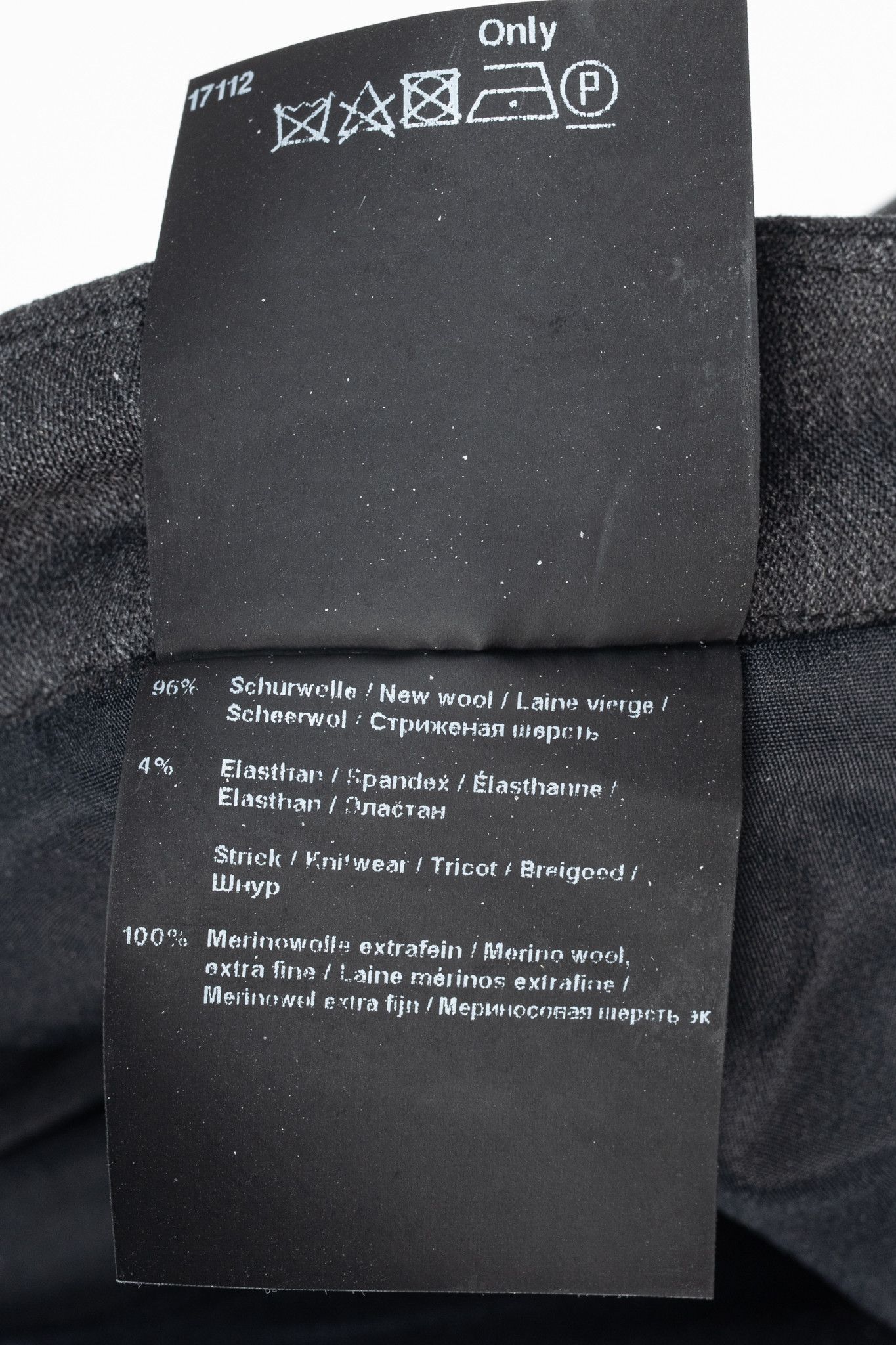 Annette Gortz Annette Gortz AW13 "Only" Wool-Flannel Knit-Trim Trousers Size 34" / US 12 / IT 48 - 10 Thumbnail
