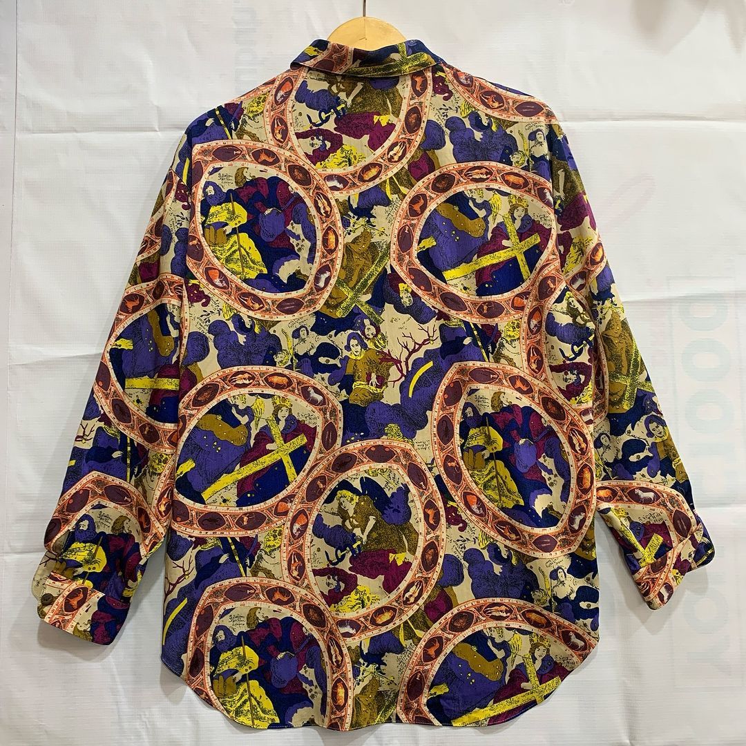 Vintage Vintage Printed Shirt Size US L / EU 52-54 / 3 - 2 Thumbnail