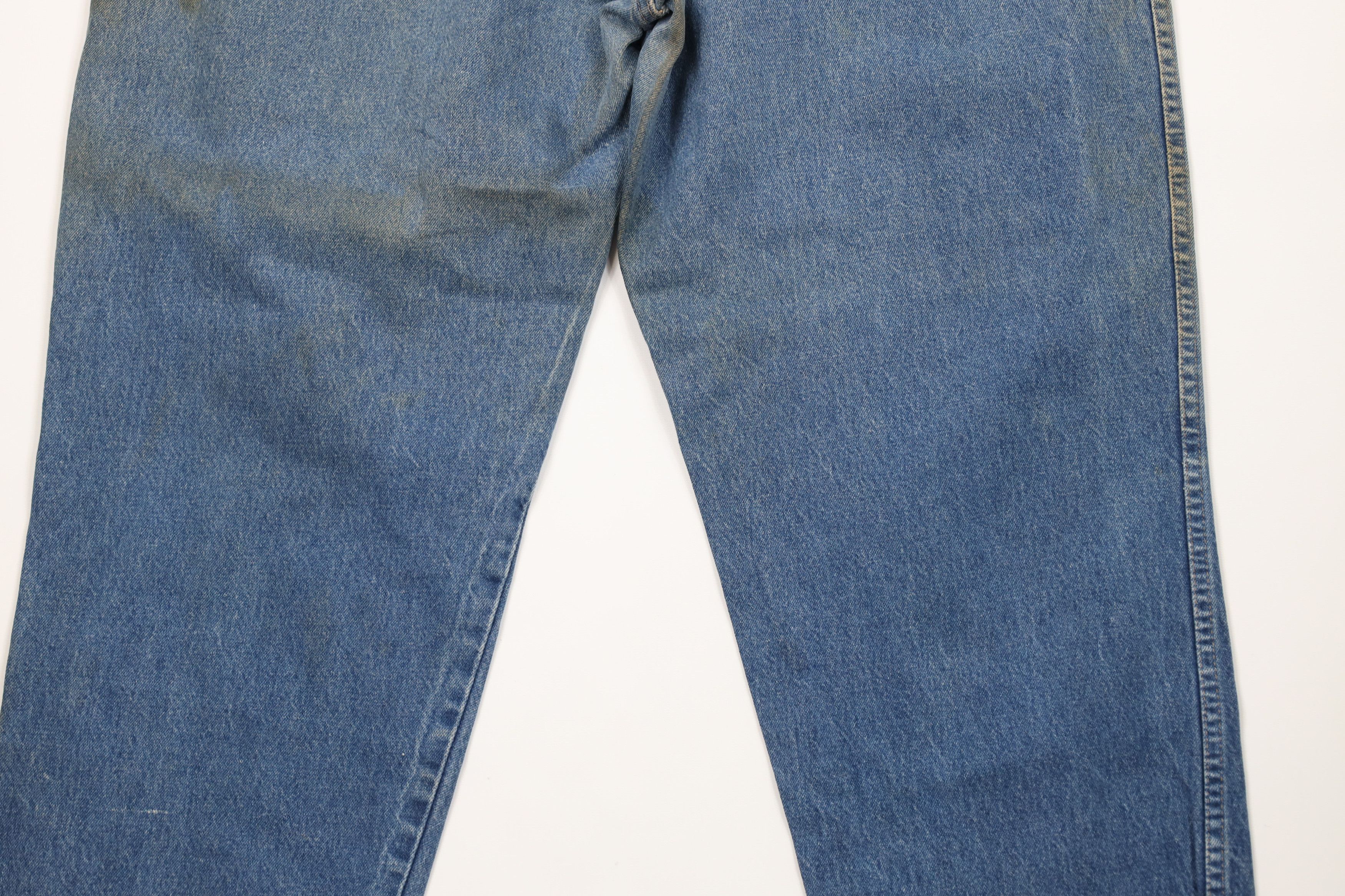 Wrangler Vintage 80s 90s Wrangler Pleated Tapered Leg Denim Jeans USA Size US 36 / EU 52 - 13 Thumbnail