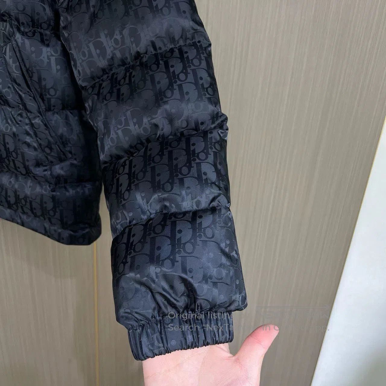 Dior Dior Black Monogram All-Over Down Jacket. Size US S / EU 44-46 / 1 - 4 Thumbnail
