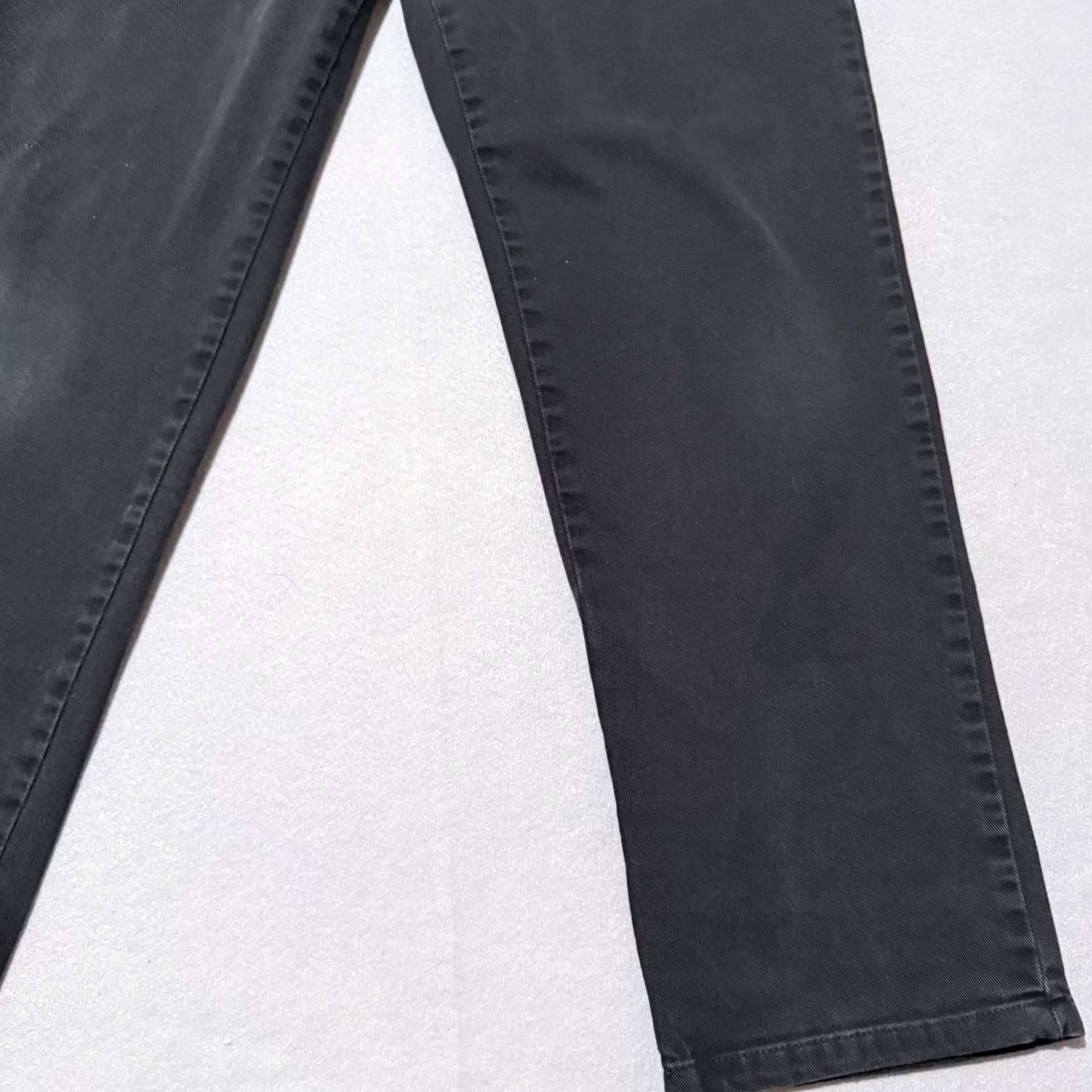 Gloria Vanderbilt Gloria Vanderbilt Amanda Jeans Women Black Denim Zip-Fly Straight-Leg - 12 Size 34" / US 12 / IT 48 - 5 Thumbnail