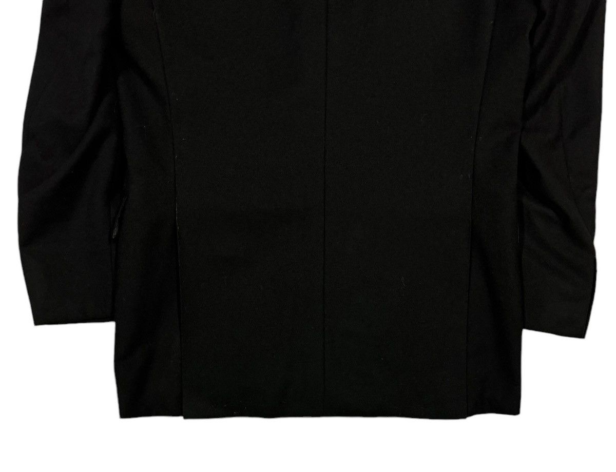 Burberry Burberry London Black Silver Hardware Blazer Coat Size 46R - 13 Thumbnail