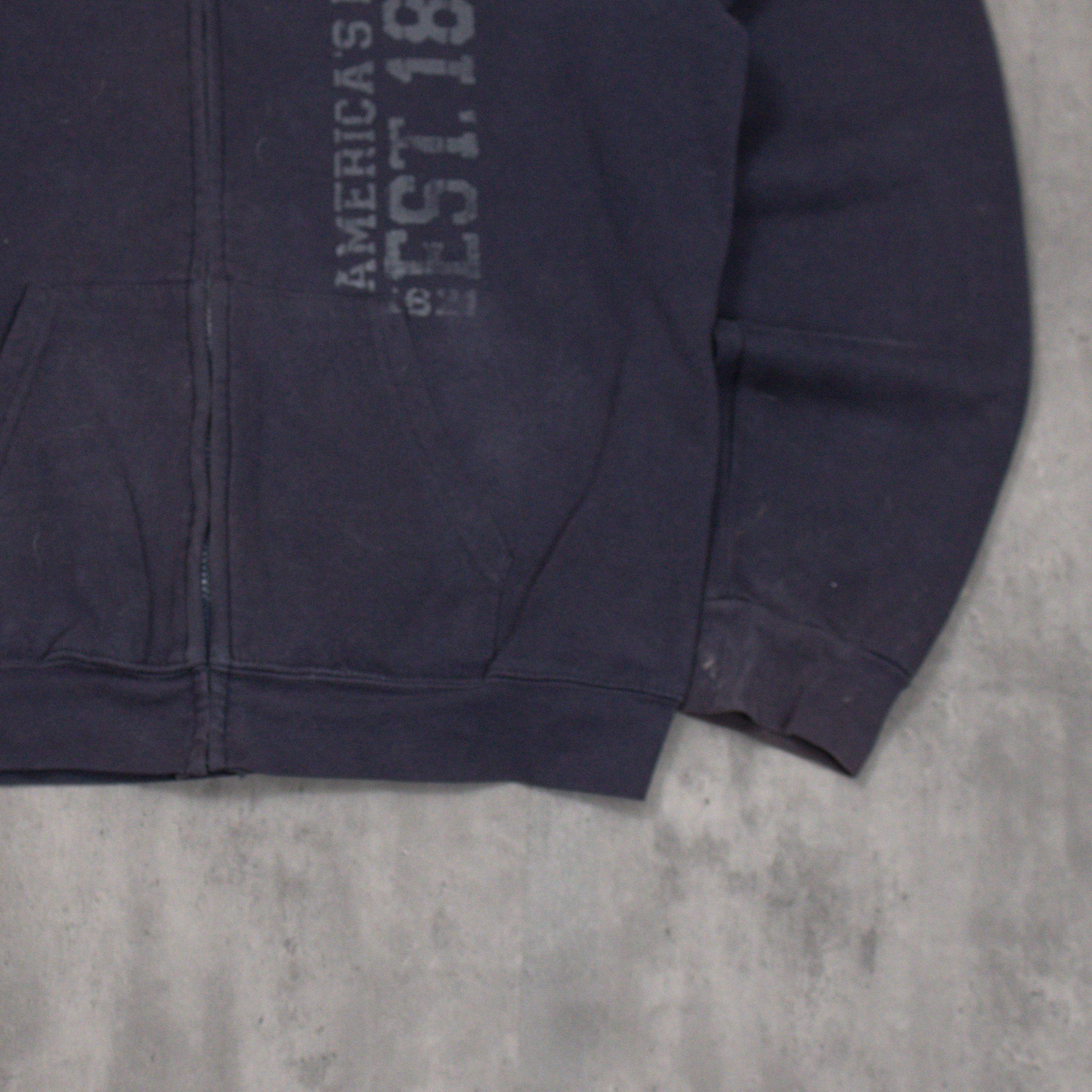 Japanese Brand Vintage VTG Y2K 2000's 00's San Francisco AOP Navy Hoodie Size US M / EU 48-50 / 2 - 4 Thumbnail