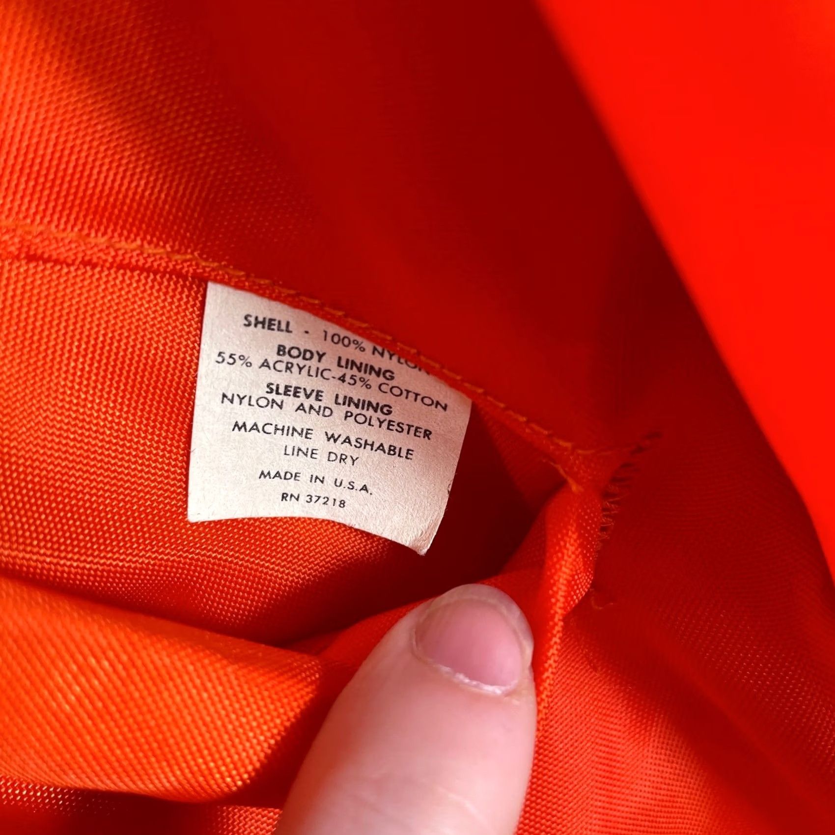Salem Sportswear VINTAGE Gem Sportswear Coach Jacket Mens 2XL Orange USA Woodland Aero Modelers Size US XXL / EU 58 / 5 - 5 Thumbnail