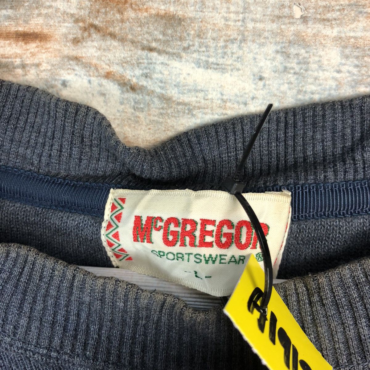 McGregor Mc Gregor vintage Grey Sweatshirt #A1912 Size US L / EU 52-54 / 3 - 10 Thumbnail