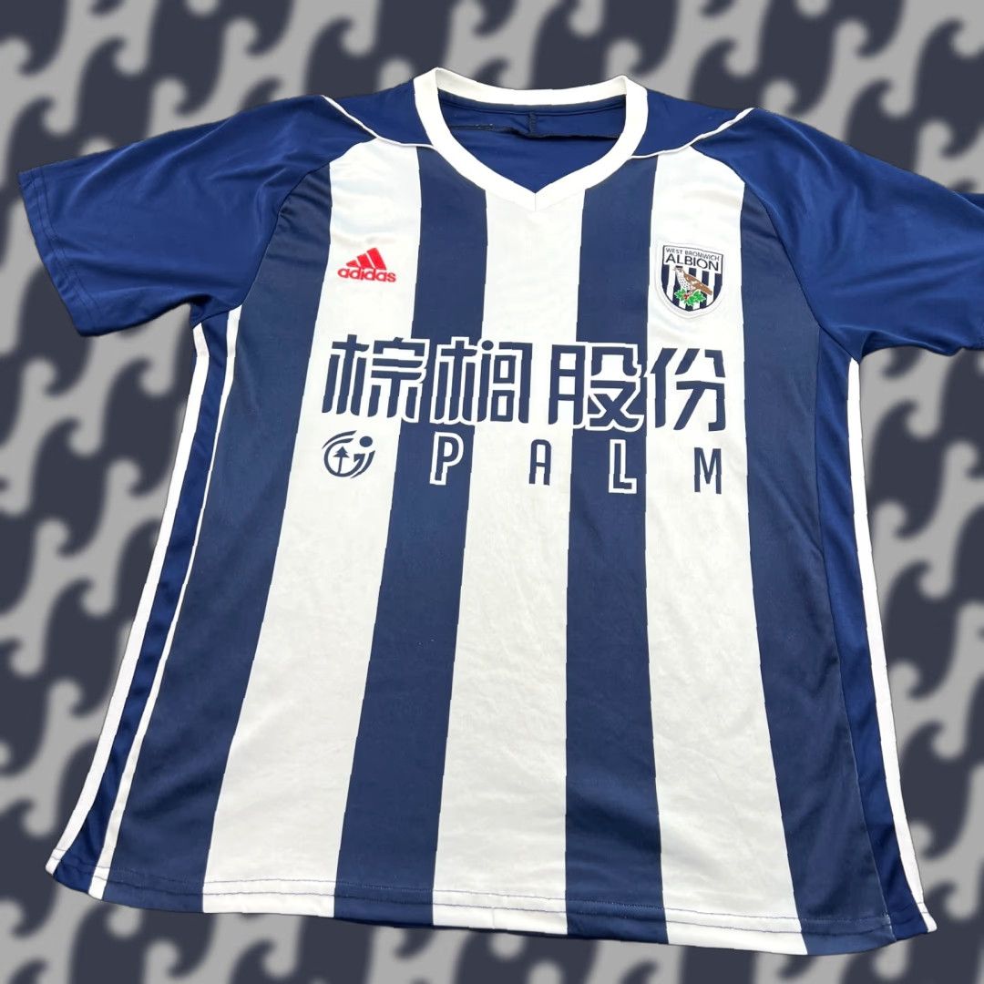 Adidas West Bromwich Albion adidas 2017-2018 Home Jersey Krychowiak #20 Adult Football Shirt XL Blue Quick Dry Mens Size US XL / EU 56 / 4 - 1 Thumbnail