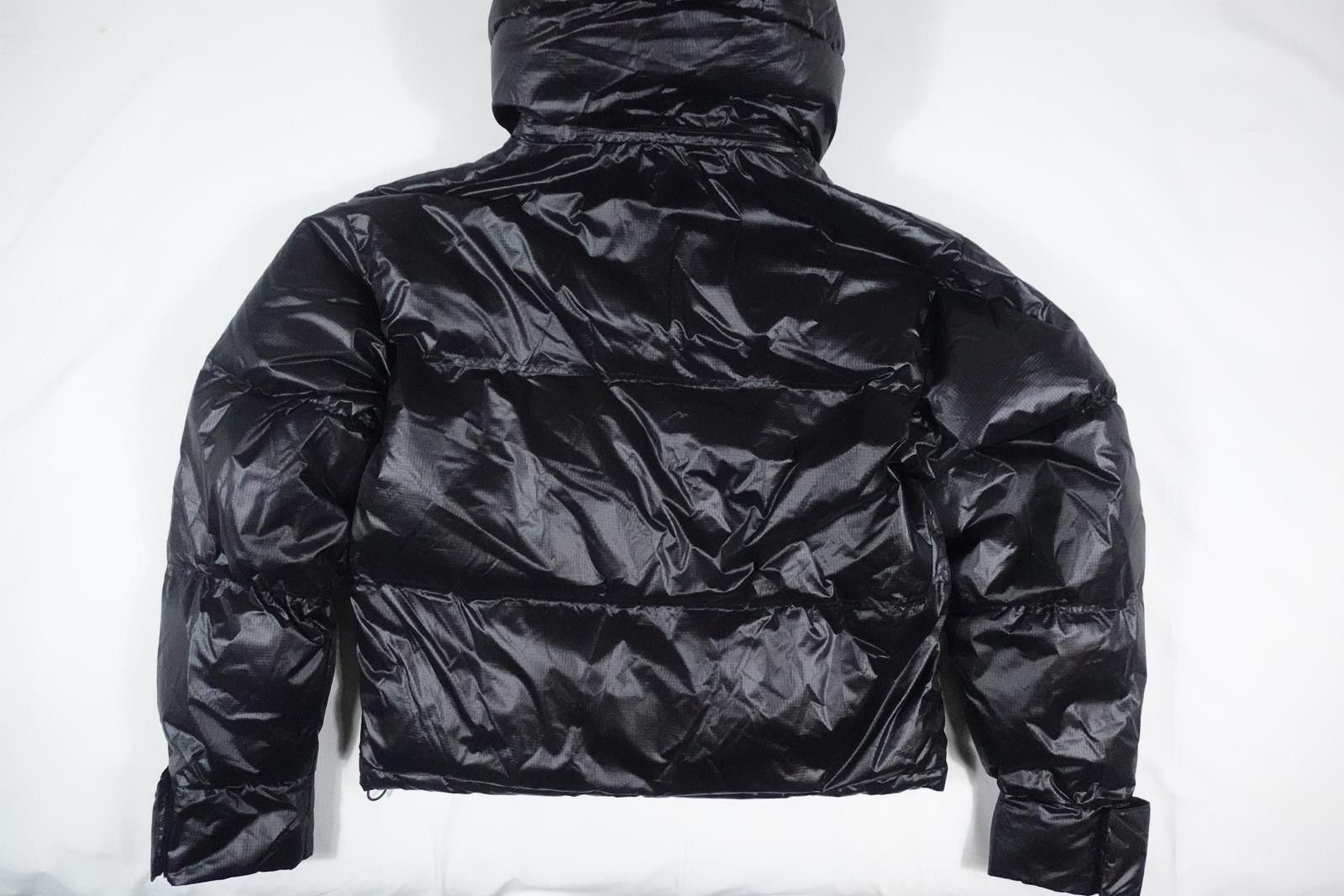 Trendt Vision Trendt Vision Jacket Puffer Black Down Bomber Boxy NWT M Size US M / EU 48-50 / 2 - 2 Thumbnail