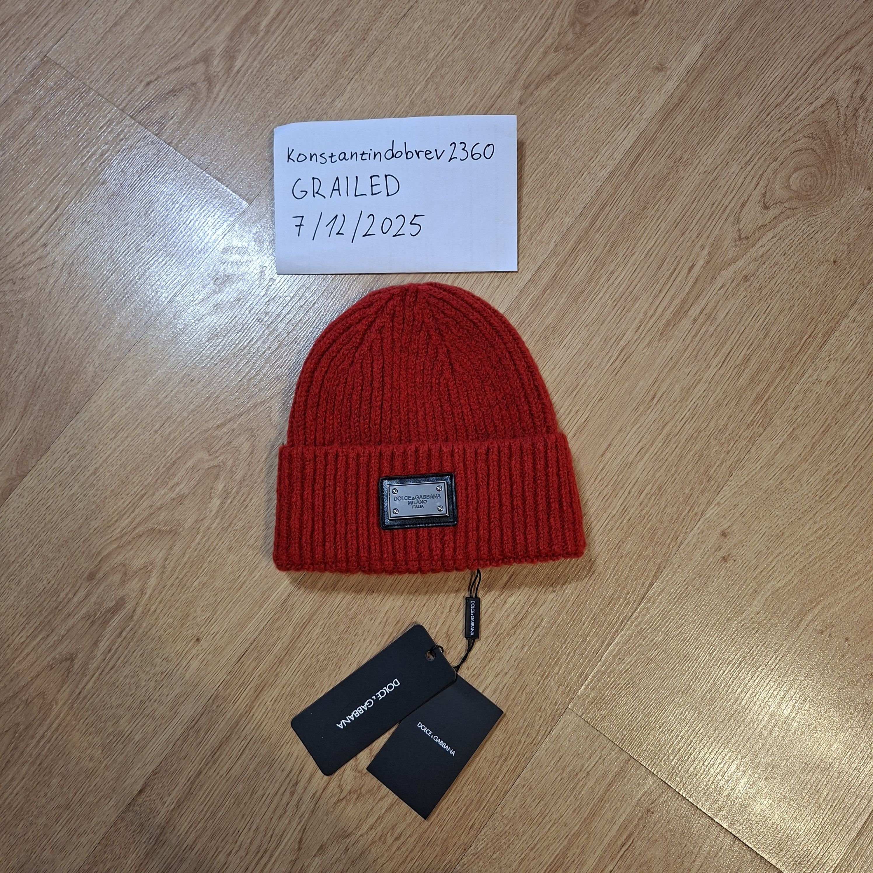 Dolce & Gabbana Dolce Gabbana red hat Size ONE SIZE - 1 Thumbnail
