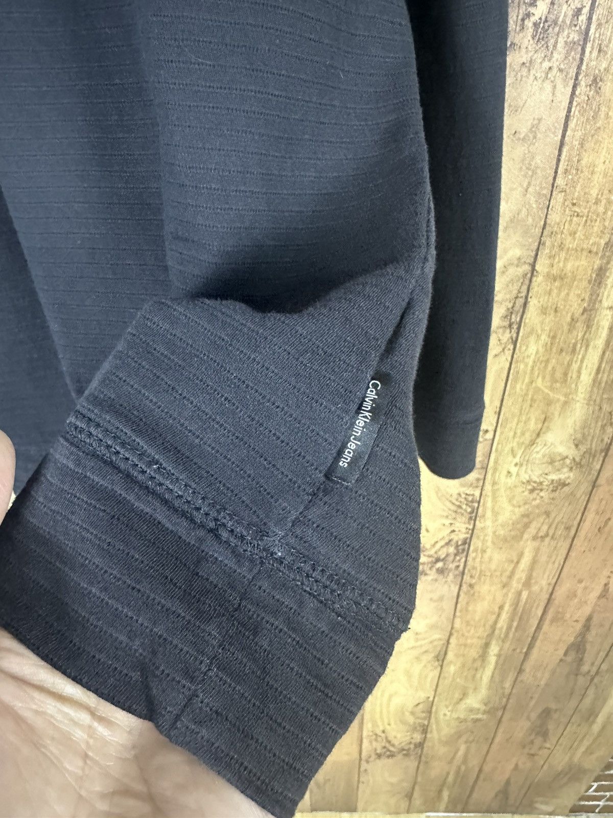 Calvin Klein Calvin Klein Half Zipper Long Sleeve Knit A315 Size US L / EU 52-54 / 3 - 5 Thumbnail