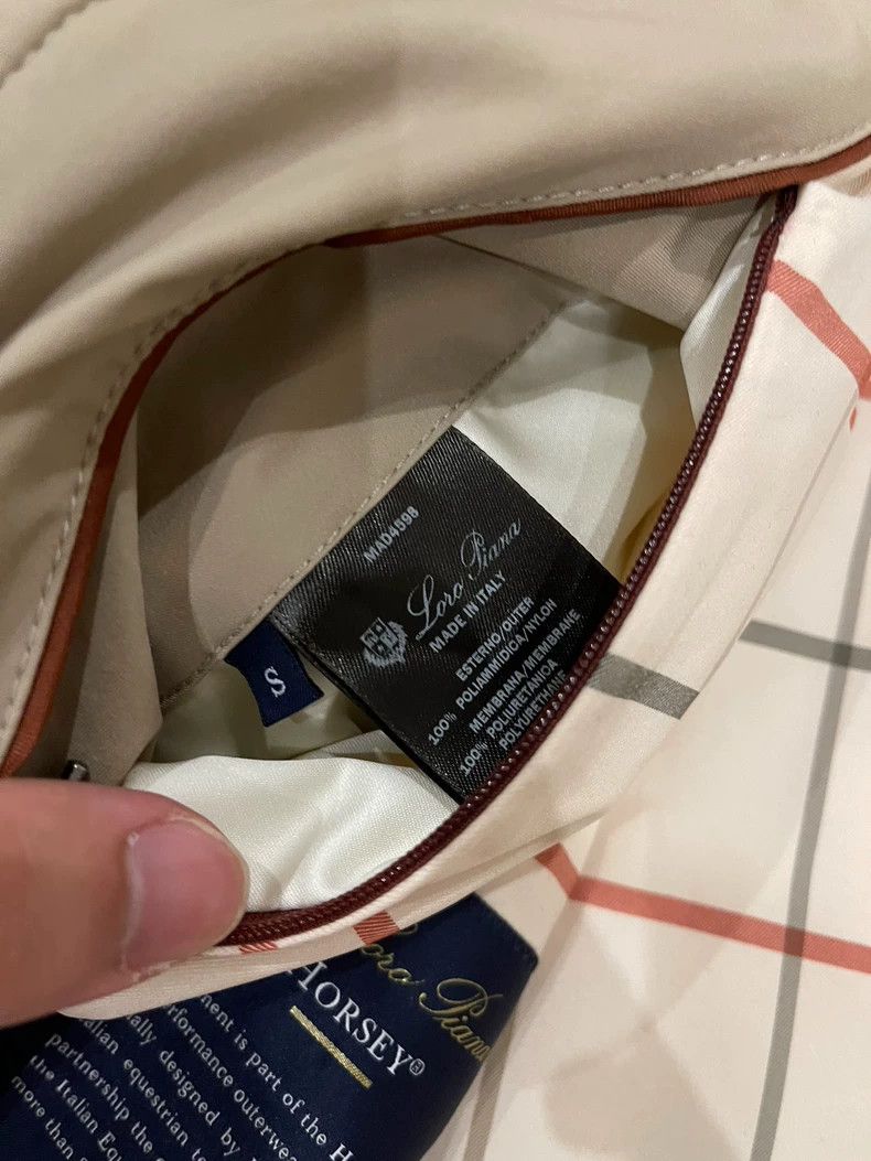 Loro Piana LORO PIANA Horsey khaki cotton jacket Size US S / EU 44-46 / 1 - 6 Thumbnail