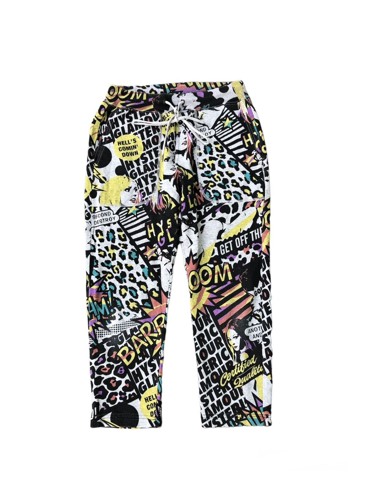 image of Accept Offerhysteric Glamour Full Frint Jogger Pants, Men's (Size 33)