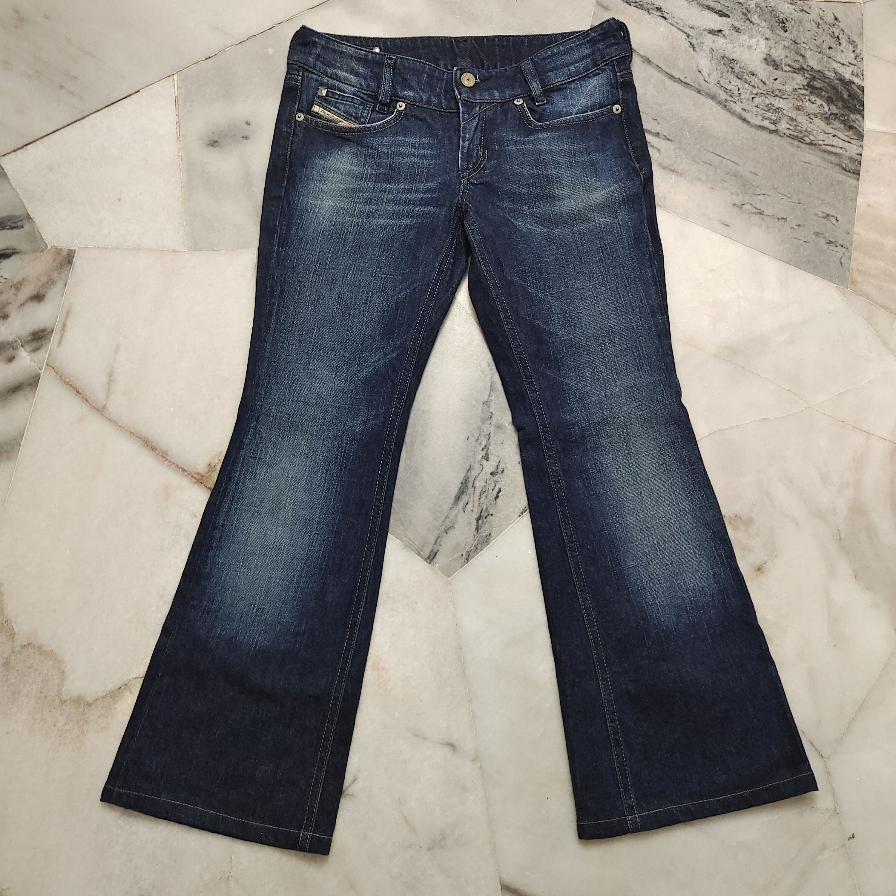 Diesel × Hysteric Glamour × If Six Was Nine DIESEL LOUVELY JEANS WOMEN FLARE JEAN Size 30" / US 8 / IT 44 - 1 Thumbnail