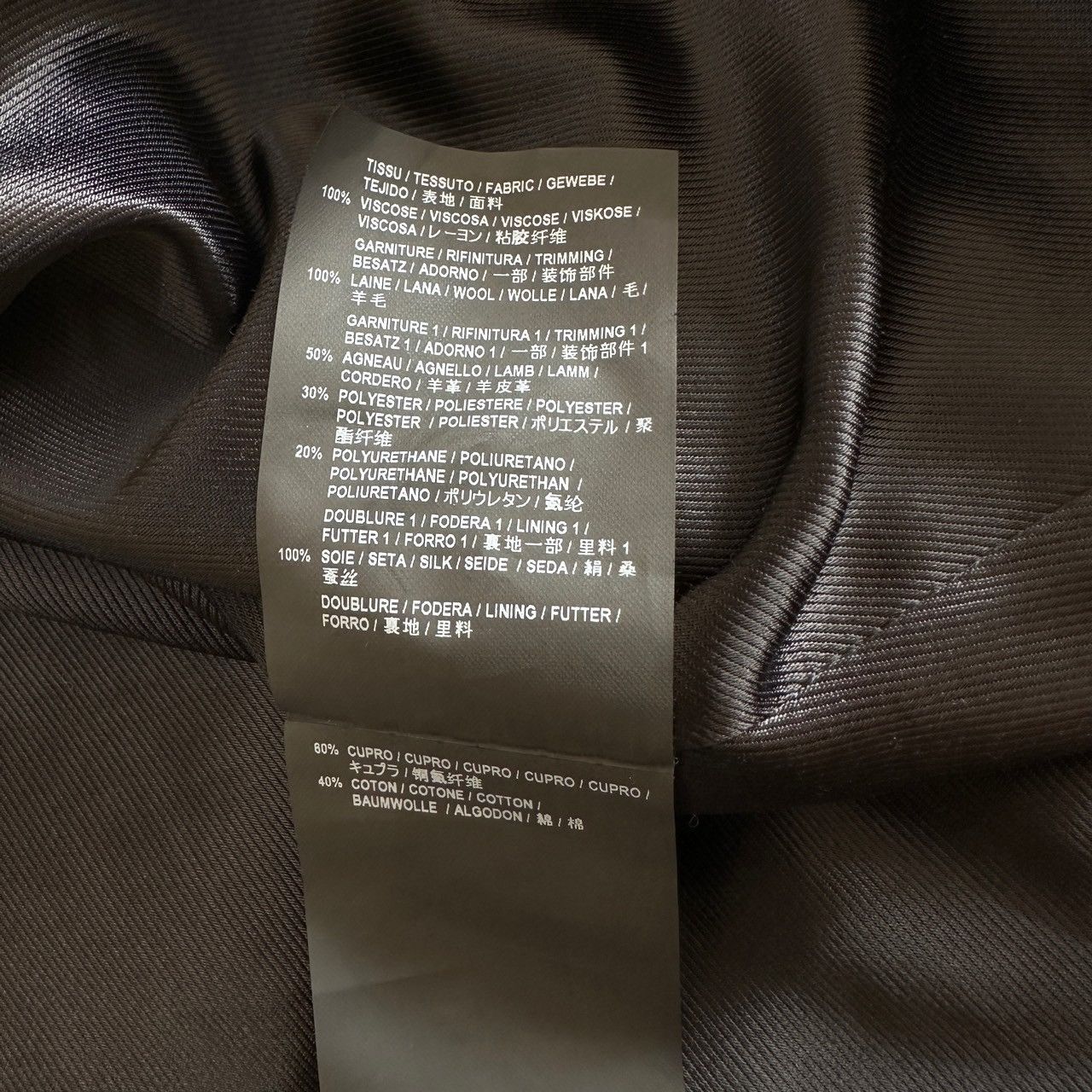 Saint Laurent Paris Saint Laurent Black Shark Long Sleeve Jacket Size XXS / US 00 / IT 34 - 9 Thumbnail