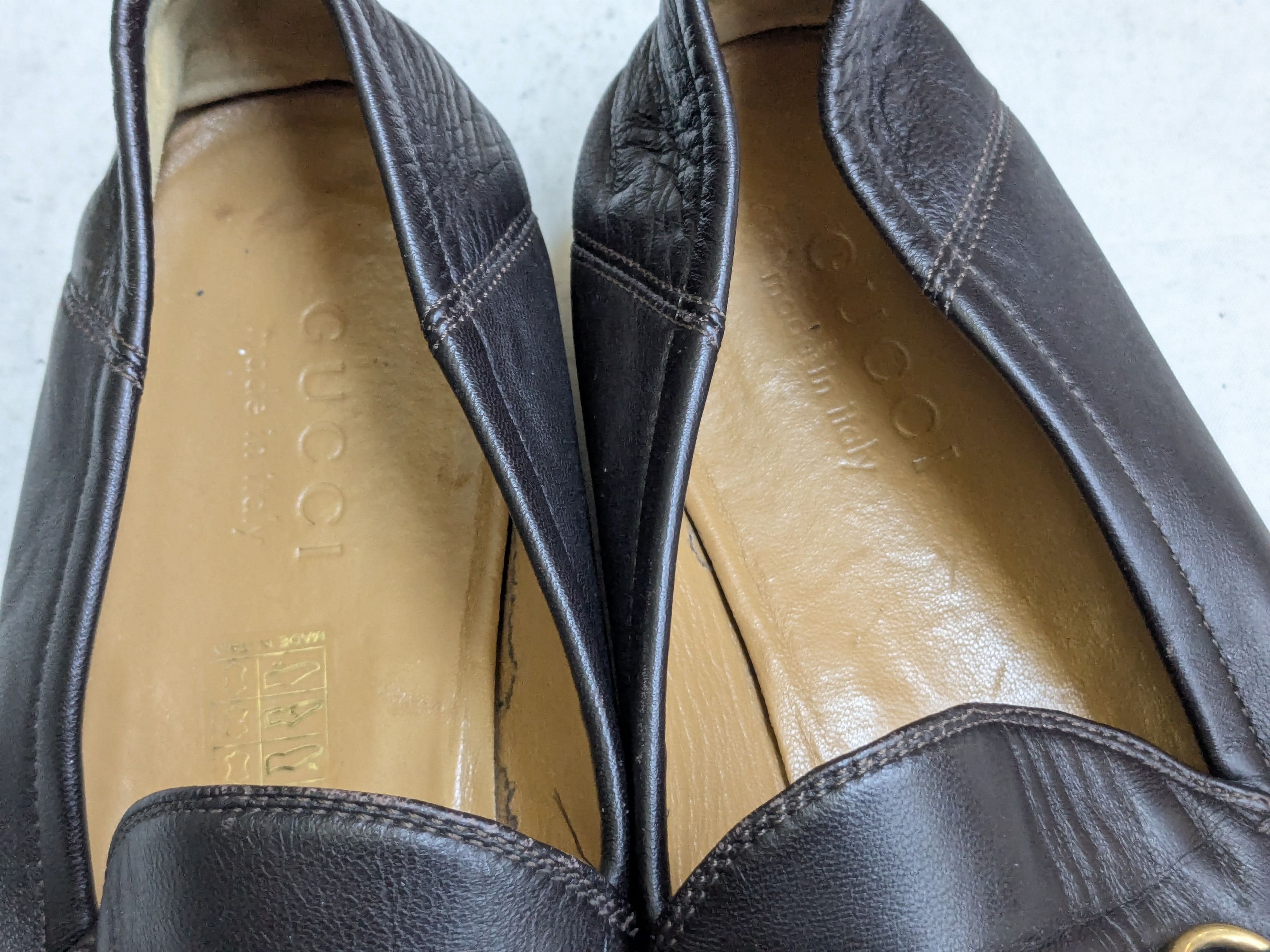 Gucci Gucci Horsebit Loafers Brown Leather 9.5 Wolf Size US 9.5 / EU 42-43 - 4 Thumbnail