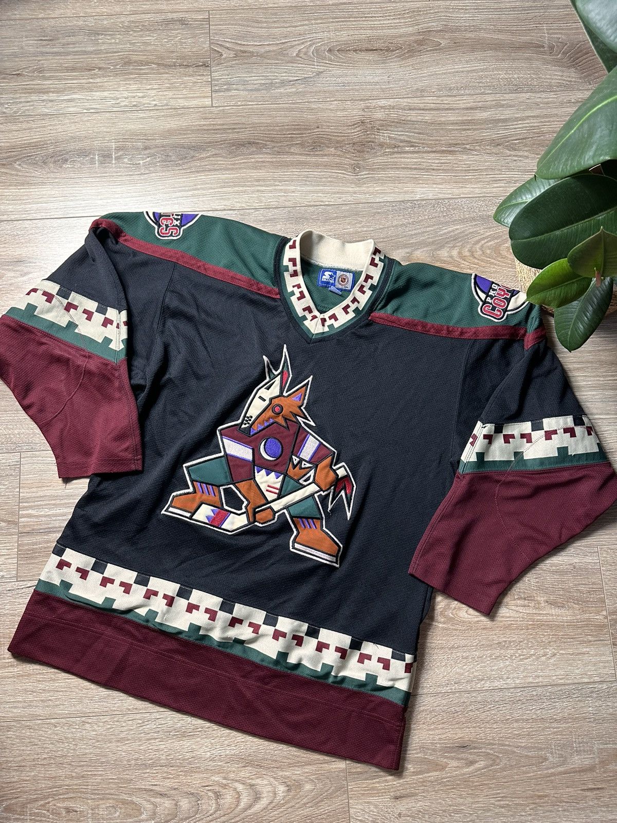 Phoenix coyotes best sale vintage jersey