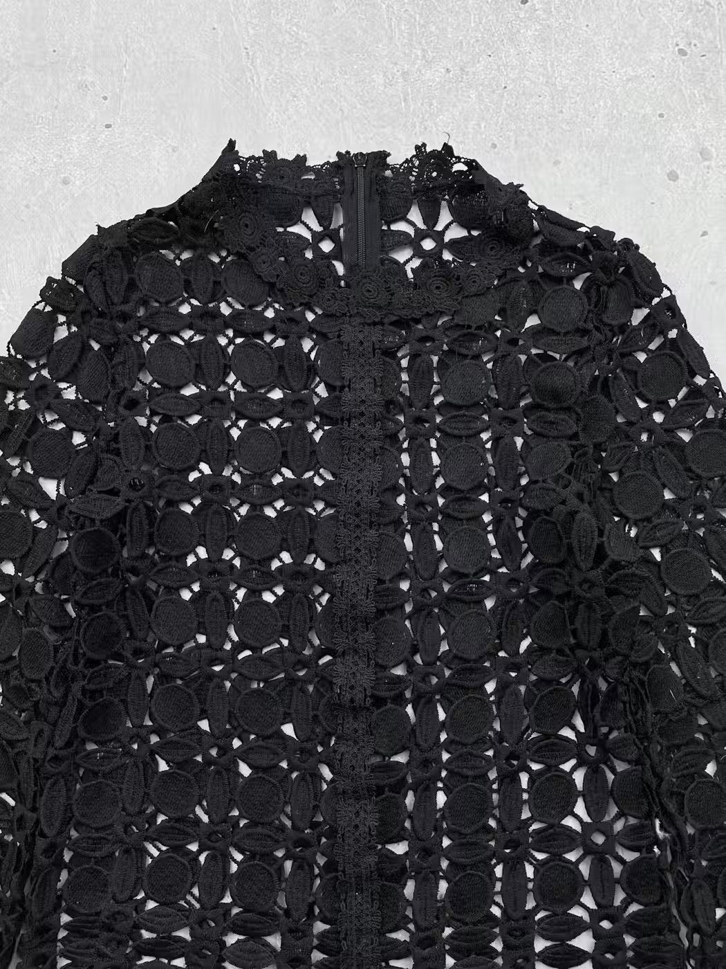 Other Vintage Mesh Zipped Japanese Long Sleeve Size S / US 4 / IT 40 - 2 Thumbnail