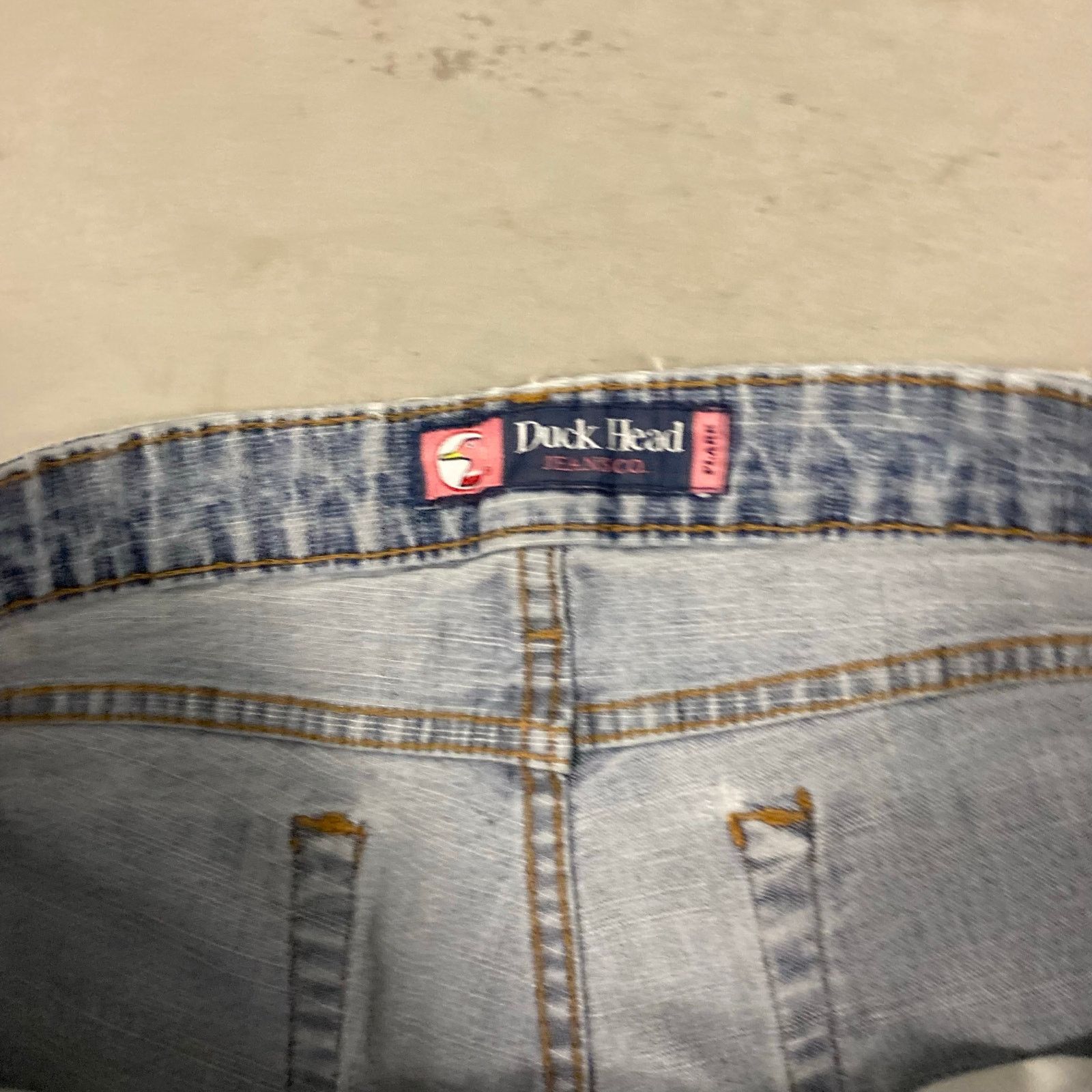 Vintage y2k low rise duck head bootcut Jeans 30x29 Size US 30 / EU 46 - 5 Thumbnail