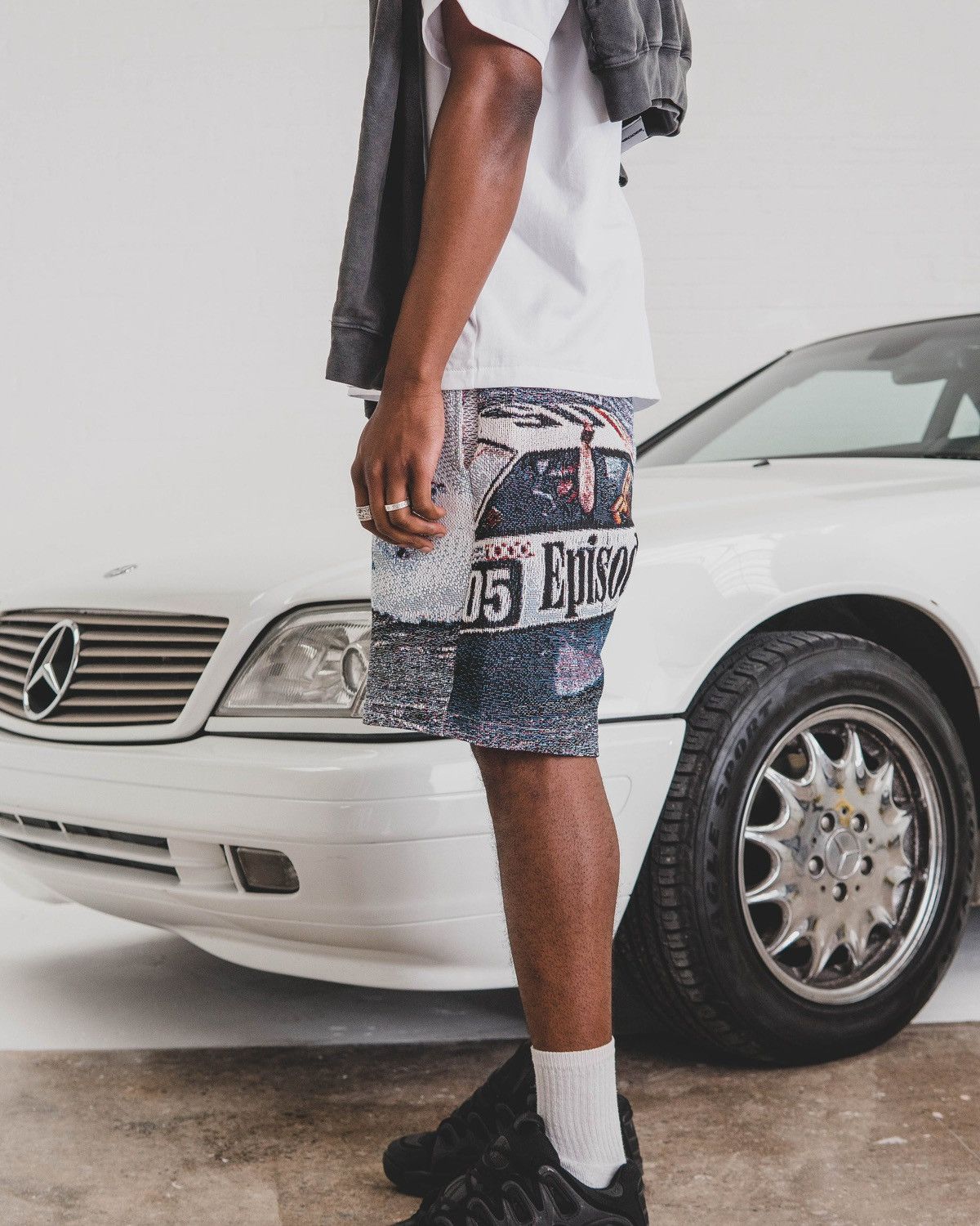 Formula 1 Episodes Drift Racing Jacquard Shorts Size US 32 / EU 48 - 9 Thumbnail