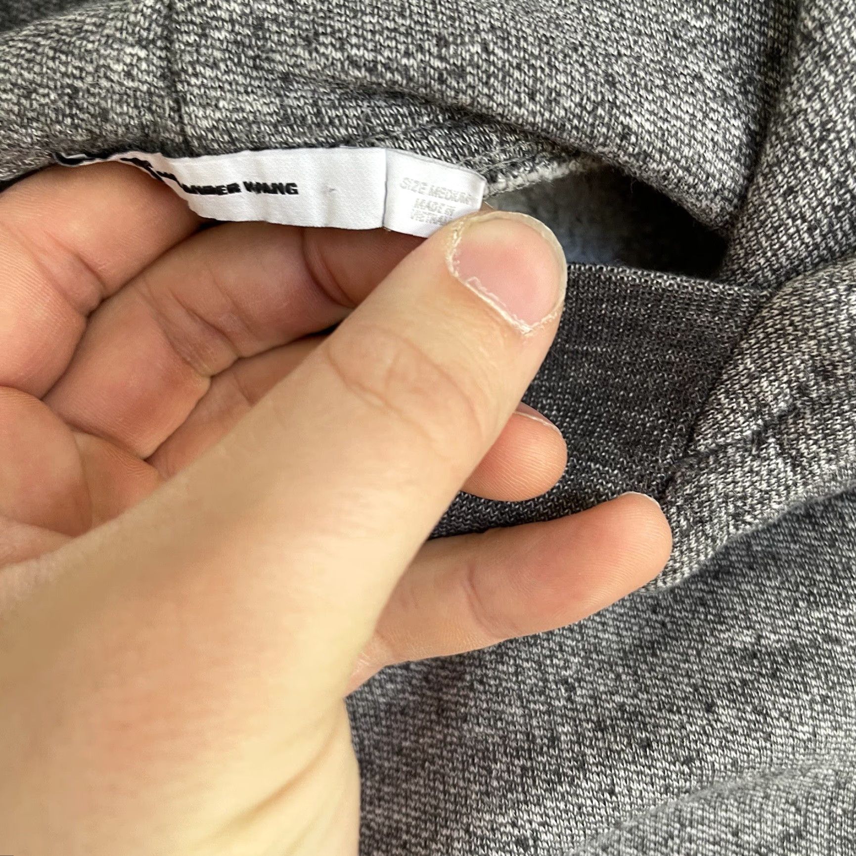 T by Alexander Wang VINTAGE Alexander Wang T Hoodie Sweatshirt Womens Medium Gray Pullover Heathered Sweatshirt Ladies M Gray Cotton Pullover Women Mens? Size M / US 6-8 / IT 42-44 - 4 Thumbnail