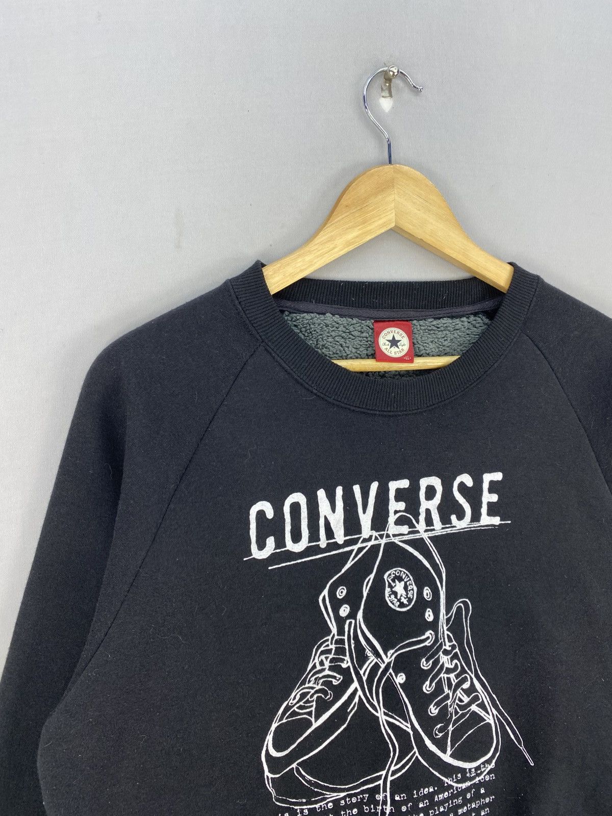 Converse Converse Chuck Taylor Graphic Sweatshirt Size US M / EU 48-50 / 2 - 2 Thumbnail