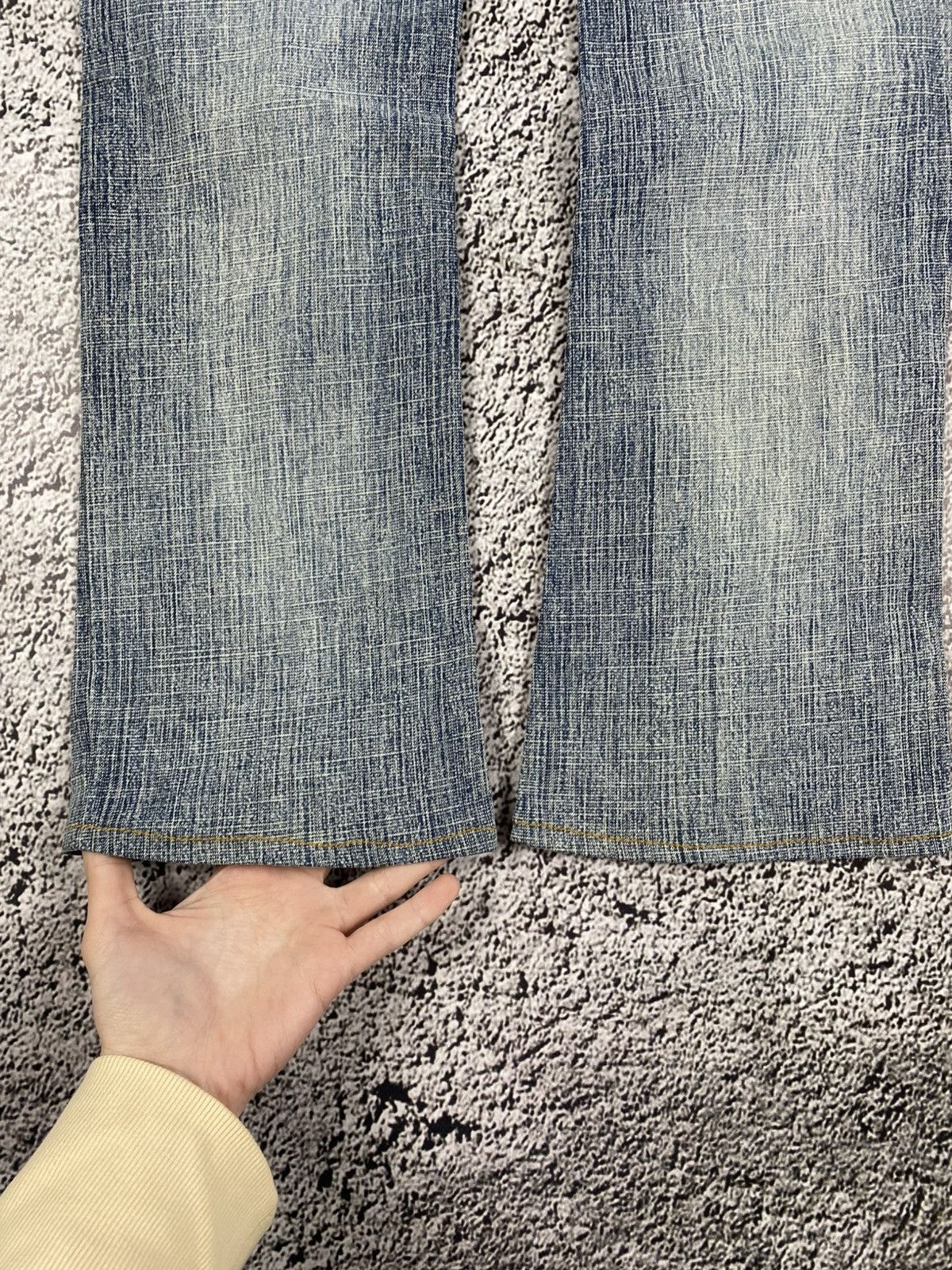 Vintage Vintage Y2K 00s style bootcut faded jeans streetwear Size 27" / US 4 / IT 40 - 7 Thumbnail