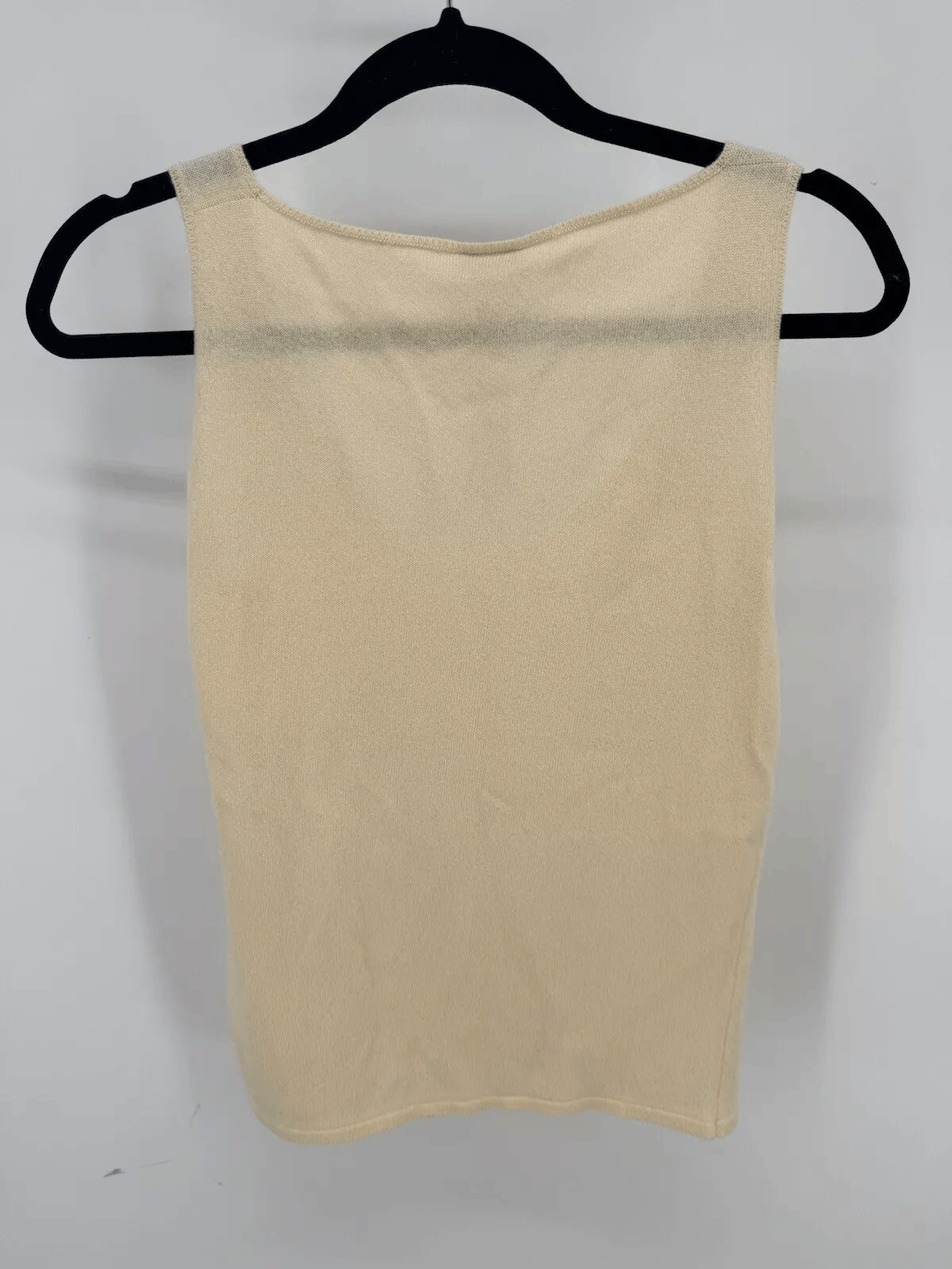 Chanel Chanel Cashmere Tank Top Vintage 2003 Top Size L US10 FR42 Size M / US 6-8 / IT 42-44 - 8 Thumbnail