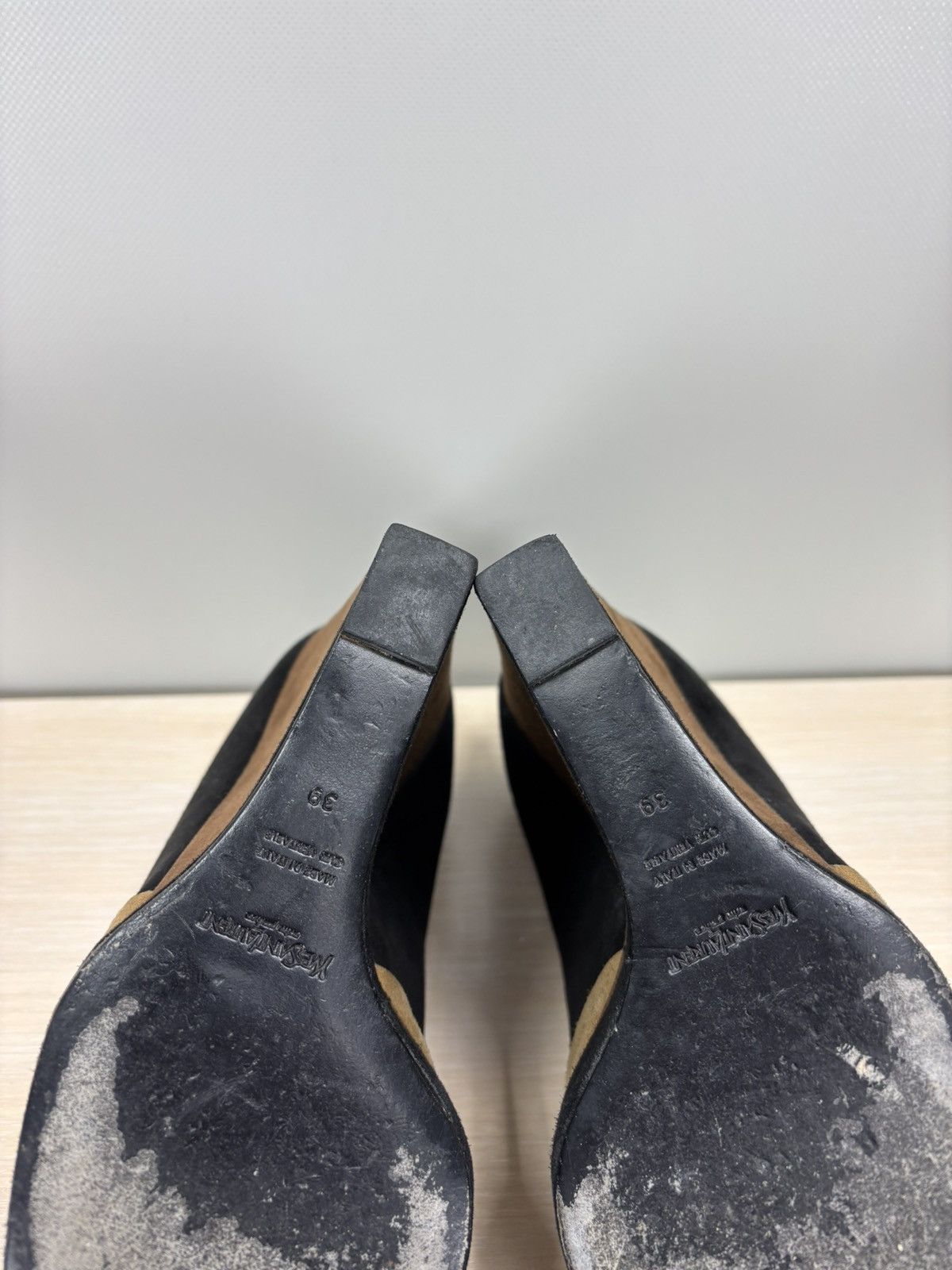 Saint Laurent Paris × Yves Saint Laurent Womens heels Yves Saint Laurent Size 39 Color Brown/Black Size US 9 / IT 39 - 14 Thumbnail