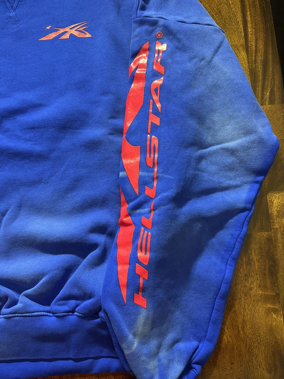 HELLSTAR Hellstar Blue Sports Crewneck Size US XL / EU 56 / 4 - 3 Thumbnail