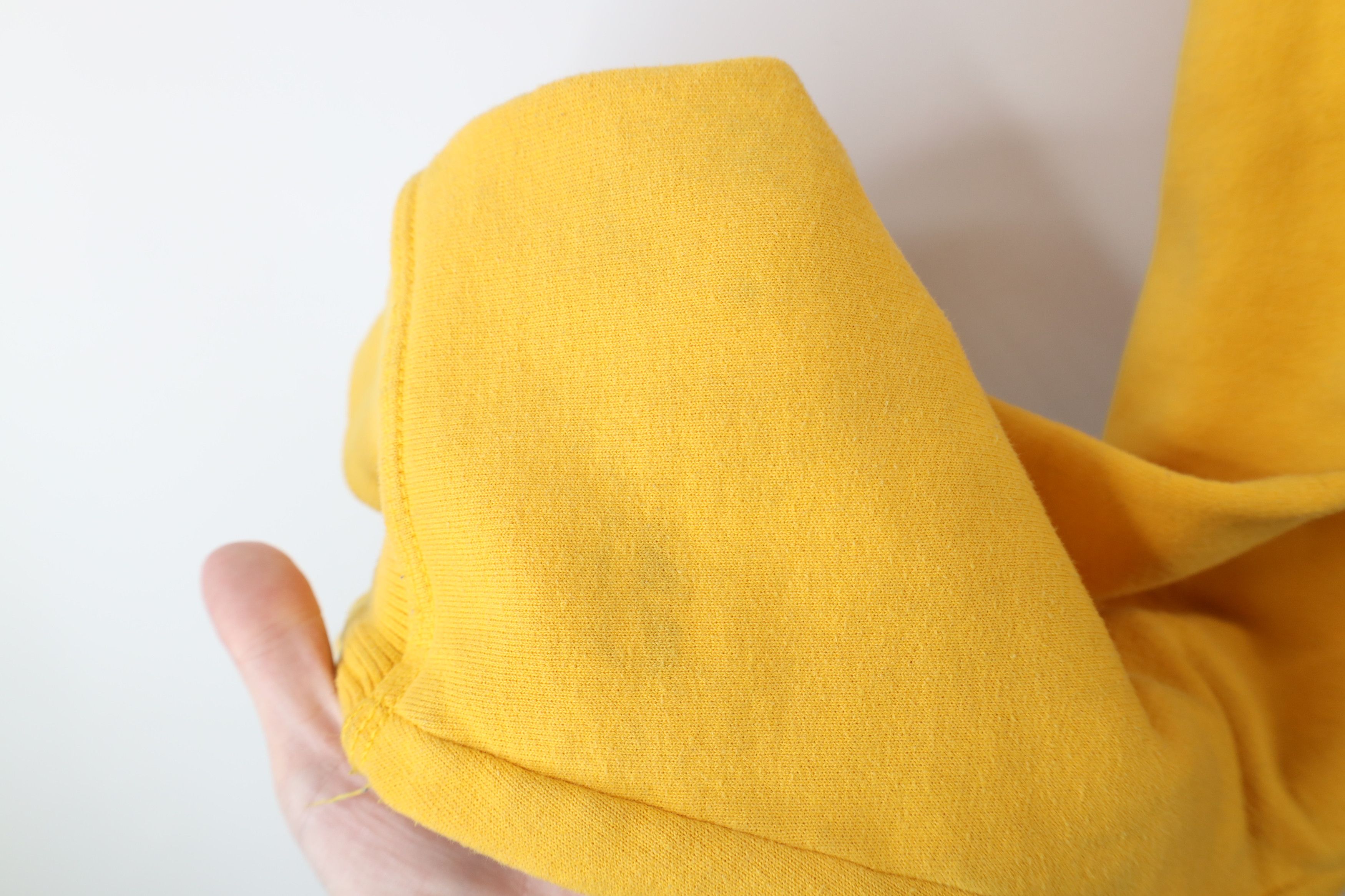 Champion × Vintage Vintage Champion Monochrome Logo Hoodie Sweatshirt Yellow Size US XL / EU 56 / 4 - 10 Thumbnail