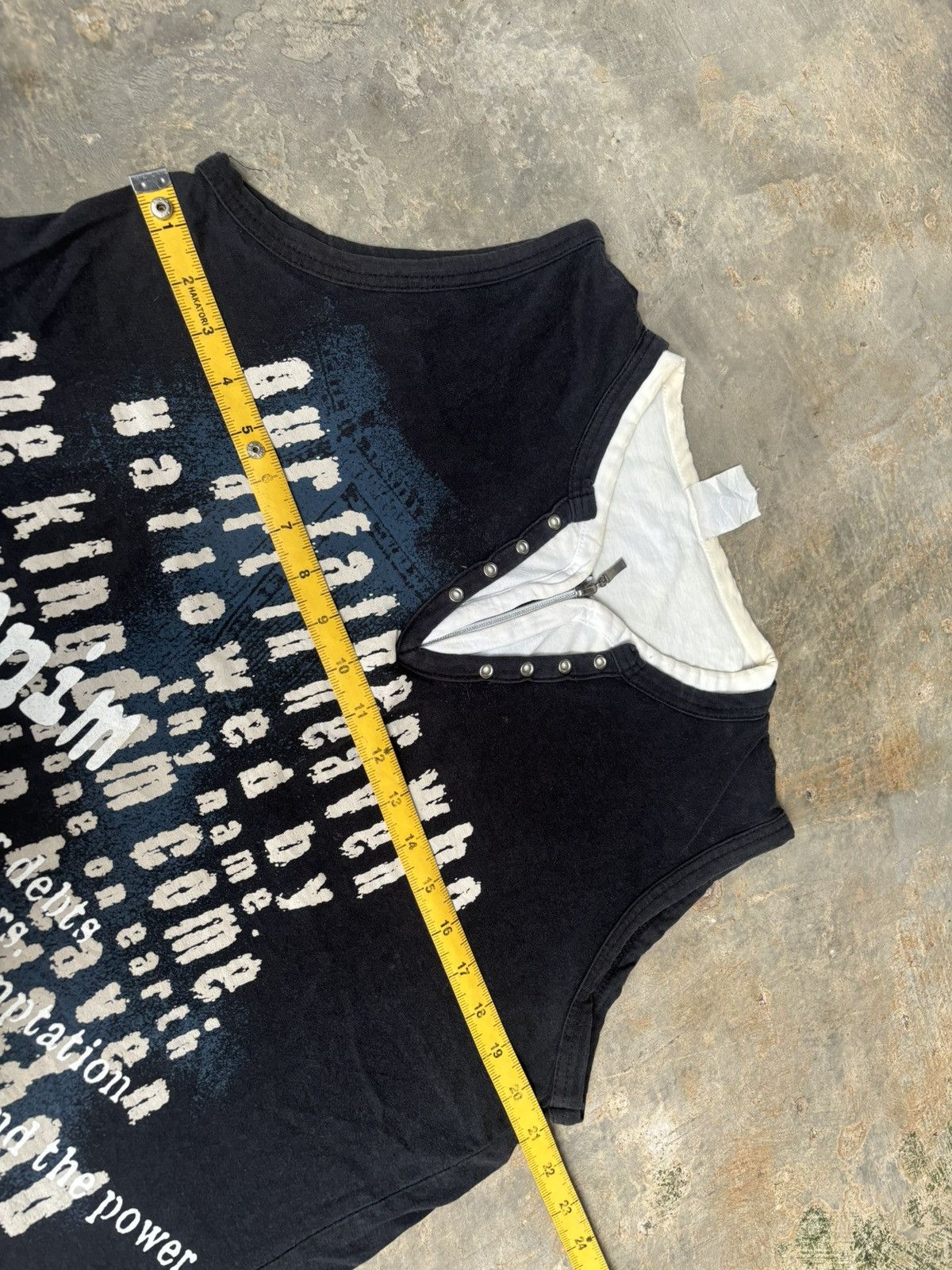 Hysteric Glamour Y2k Street Knights Denim Ifsixwasnine Punk Style Tank tops Size US M / EU 48-50 / 2 - 6 Thumbnail