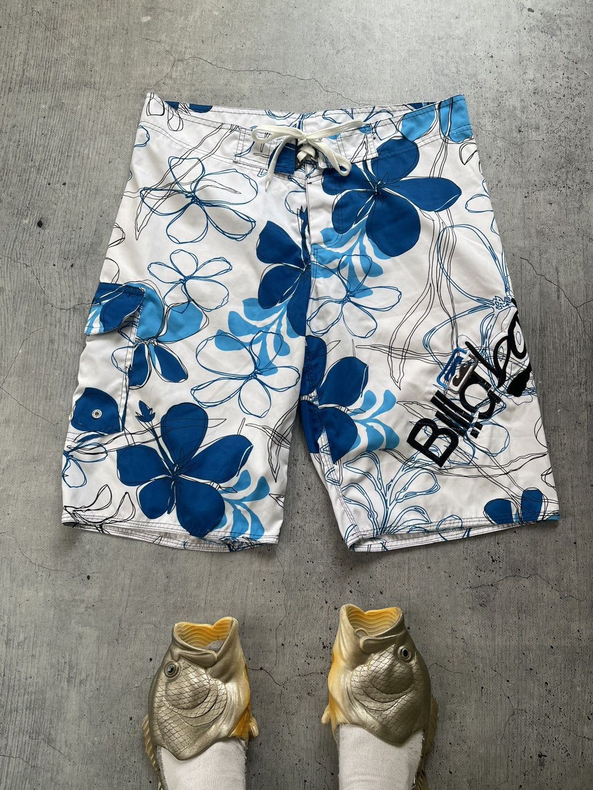 Billabong Vintage 90s Billabong shorts art streetwear style Size US 36 / EU 52 - 1 Thumbnail