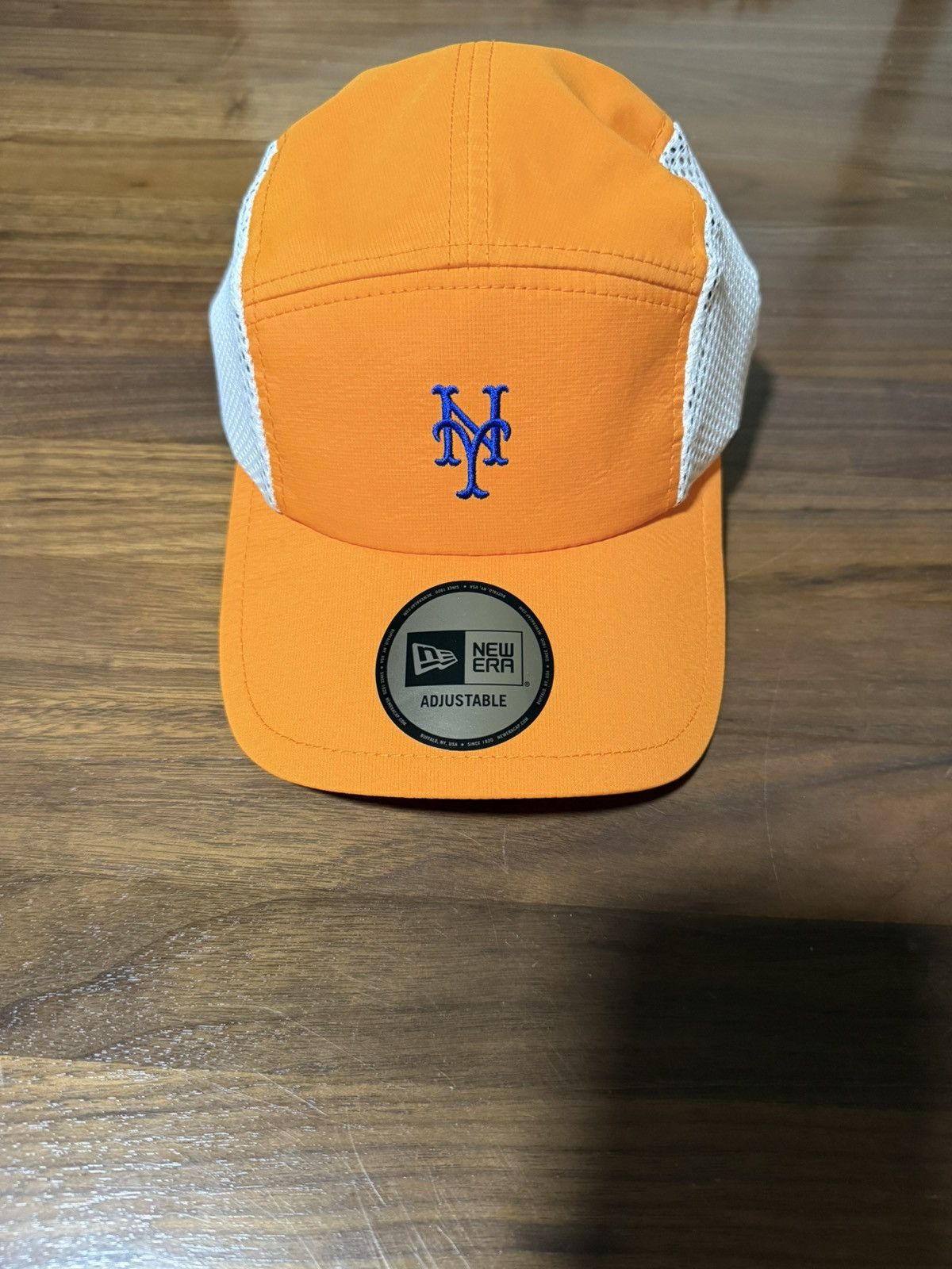 Aime Leon Dore × New Era Aimé Leon Dore x New Era New York Mets Running Hat Orange Size ONE SIZE - 1 Thumbnail