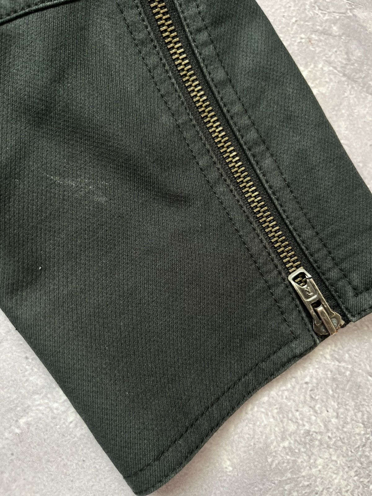 Japanese Brand Comptoir Des Cotonniers Double Collar Biker Zip Jacket Belt Size S / US 4 / IT 40 - 11 Thumbnail