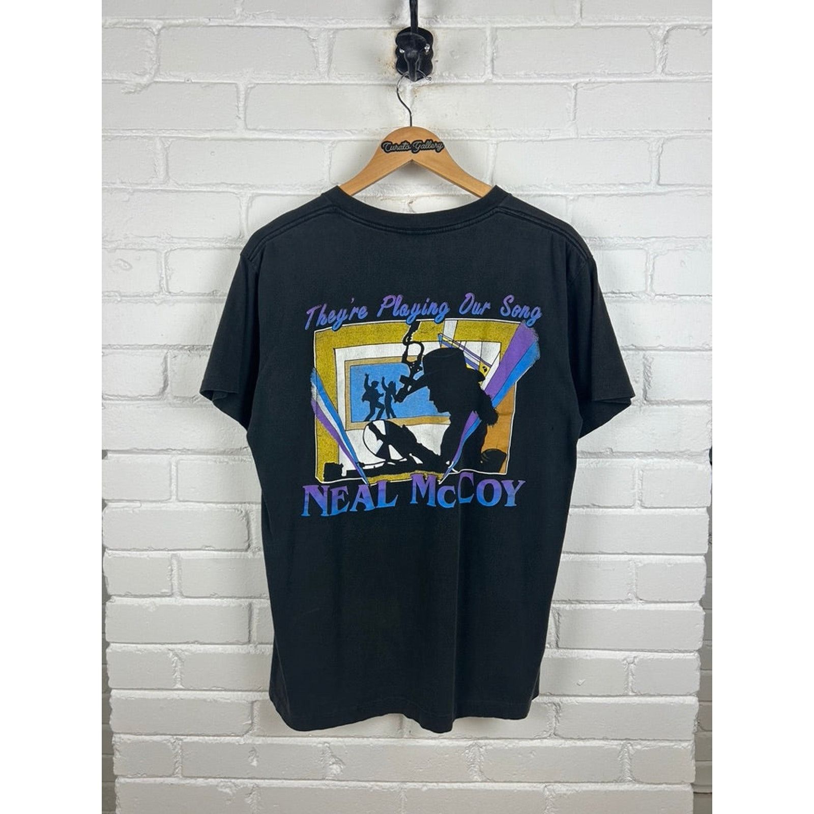 Vintage Vintage 90s Neal McCoy They're Playing Our Song Country L Size US L / EU 52-54 / 3 - 2 Thumbnail