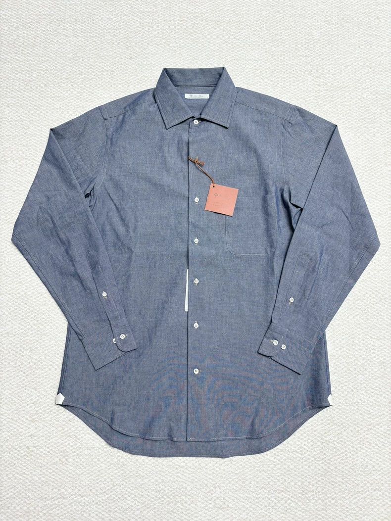 Loro Piana LORO PIANA long-sleeved T-shirt, long-sleeved blouse Size US M / EU 48-50 / 2 - 1 Thumbnail