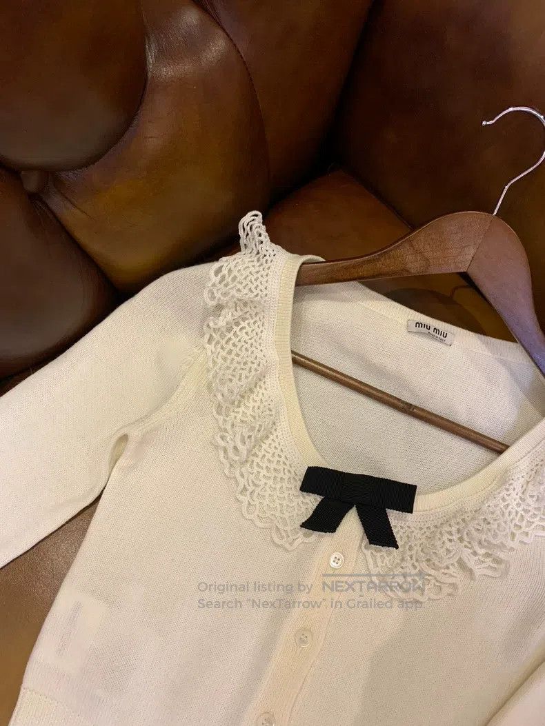 Miu Miu Miu Miu 36 Knitted coat Size S / US 4 / IT 40 - 7 Thumbnail