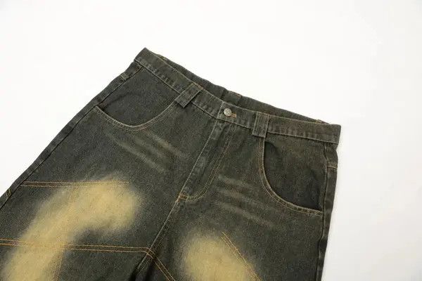 VIBE Distressed Double Stitching Jorts Vintage Style Baggy Cholo Size US 29 - 5 Thumbnail