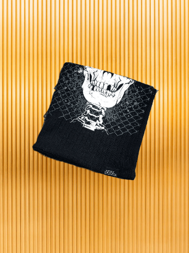 No Fear Vintage NO FEAR two sided monogram skulls Buff Size ONE SIZE - 1 Thumbnail