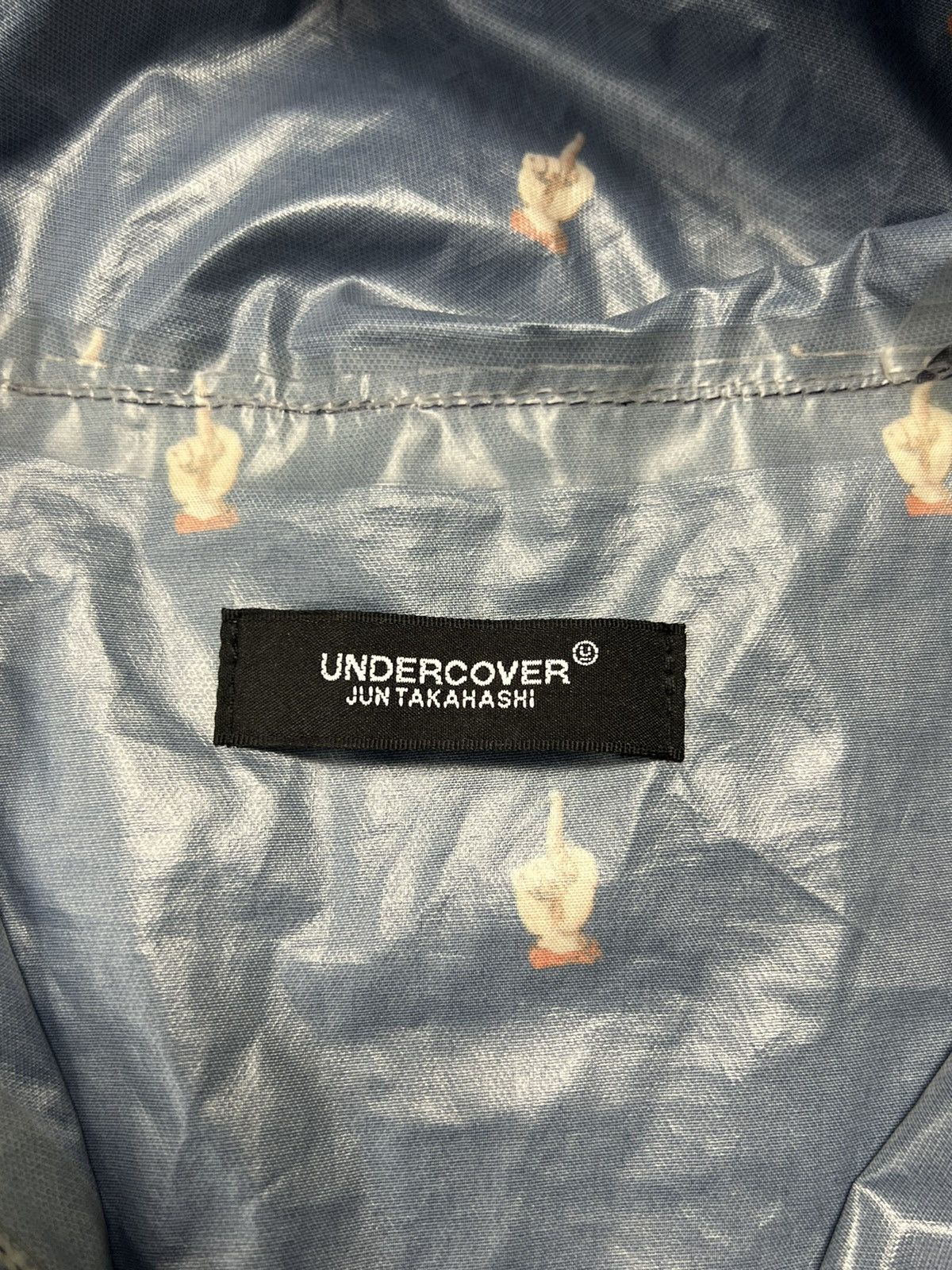 Undercover Undercover Fuck Finger Rain Long Coat Hoodie Size US L / EU 52-54 / 3 - 4 Thumbnail