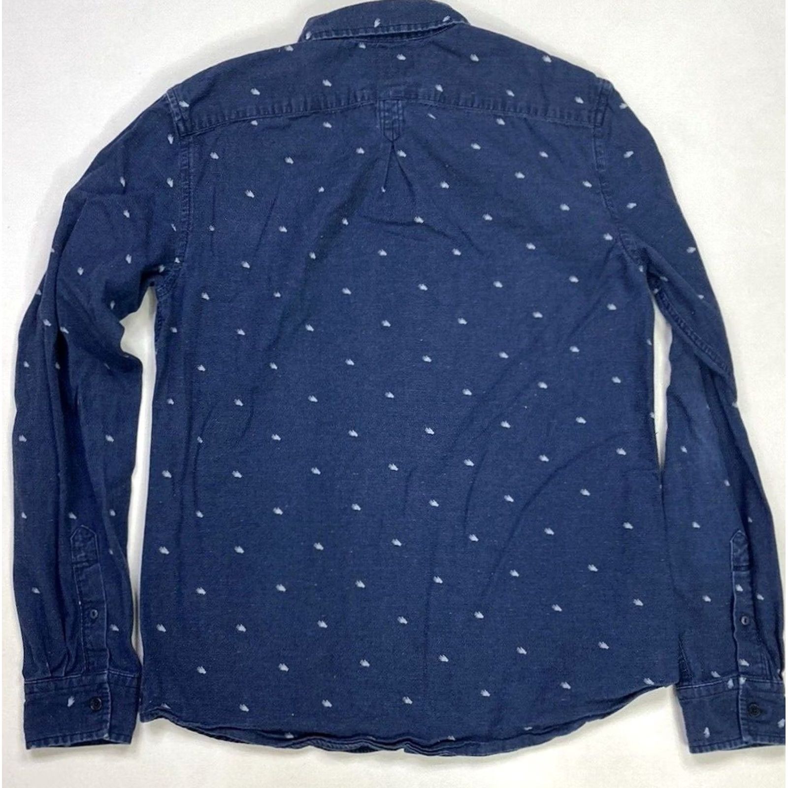 Scotch & Soda Scotch & Soda Shirt Denim Jean Button-Up Long Sleeve Men Slim LARGE Blue Colorful All Seasons Casual Shirt Size US L / EU 52-54 / 3 - 5 Thumbnail