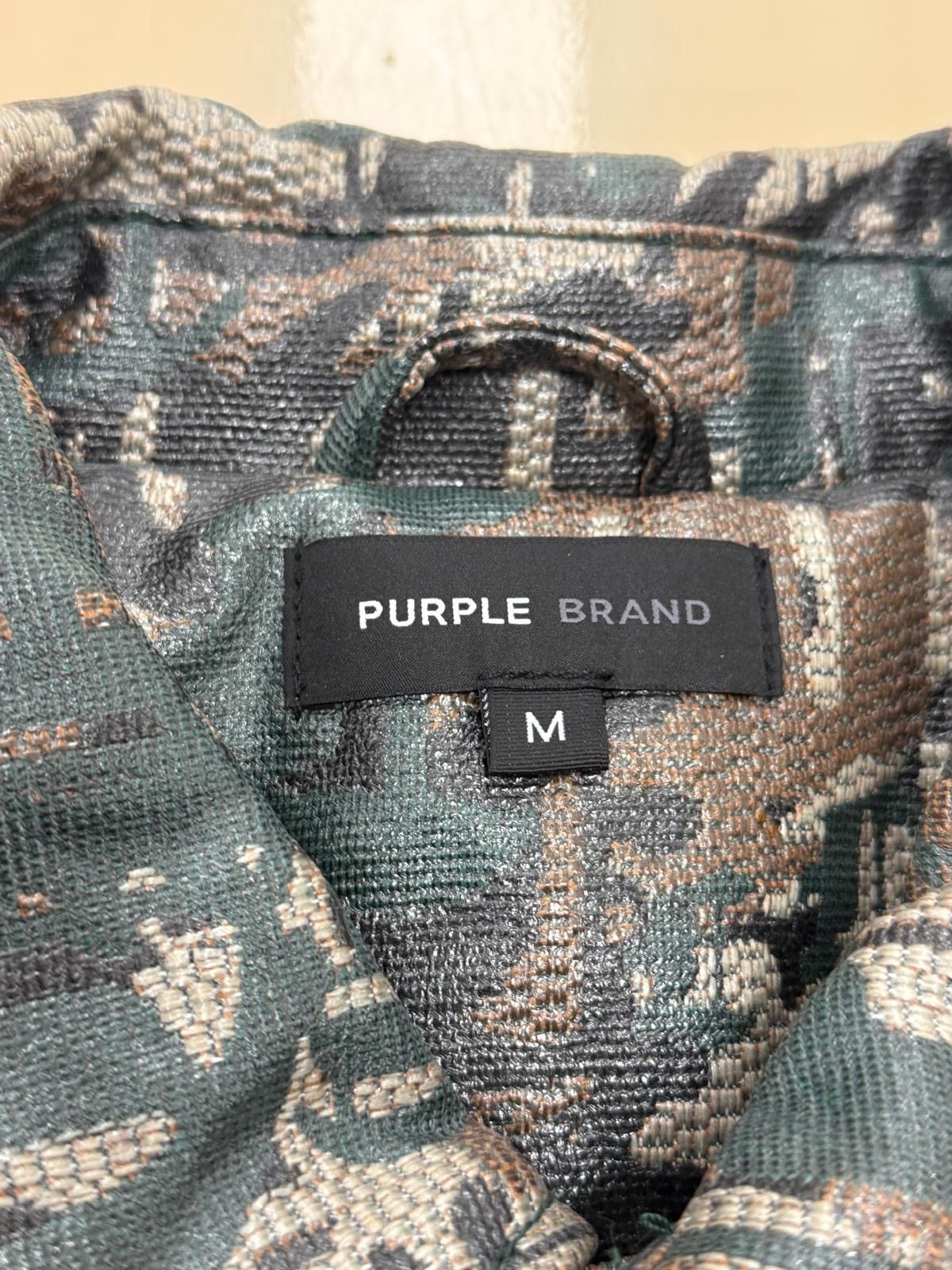 Purple Brand PURPLE BRAND CAMO TEXTURED JACKET Size US M / EU 48-50 / 2 - 5 Thumbnail