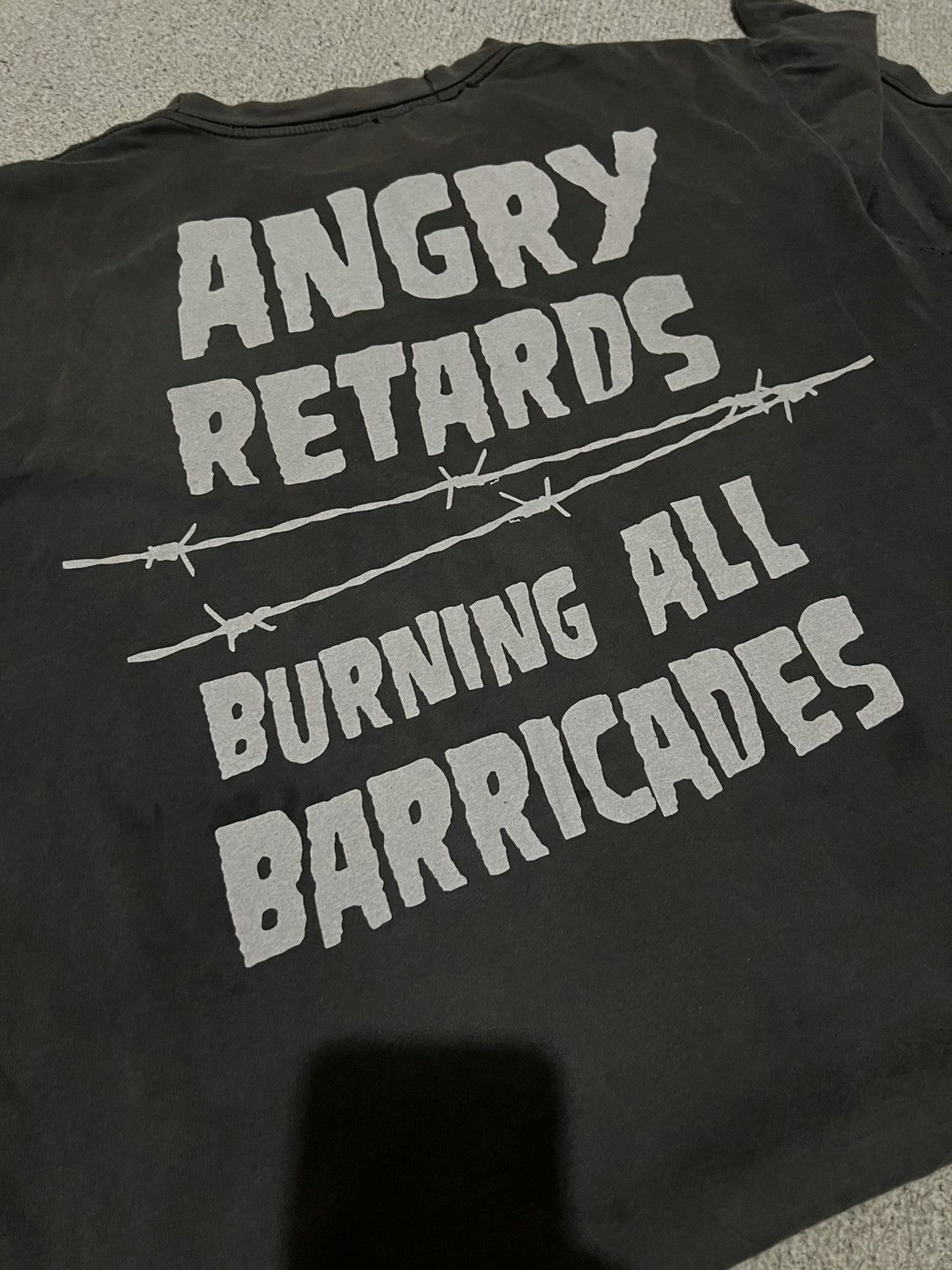 Vintage Thrashed Art Punk Sun Faded Distressed ERD GRUNGE Size US M / EU 48-50 / 2 - 11 Thumbnail