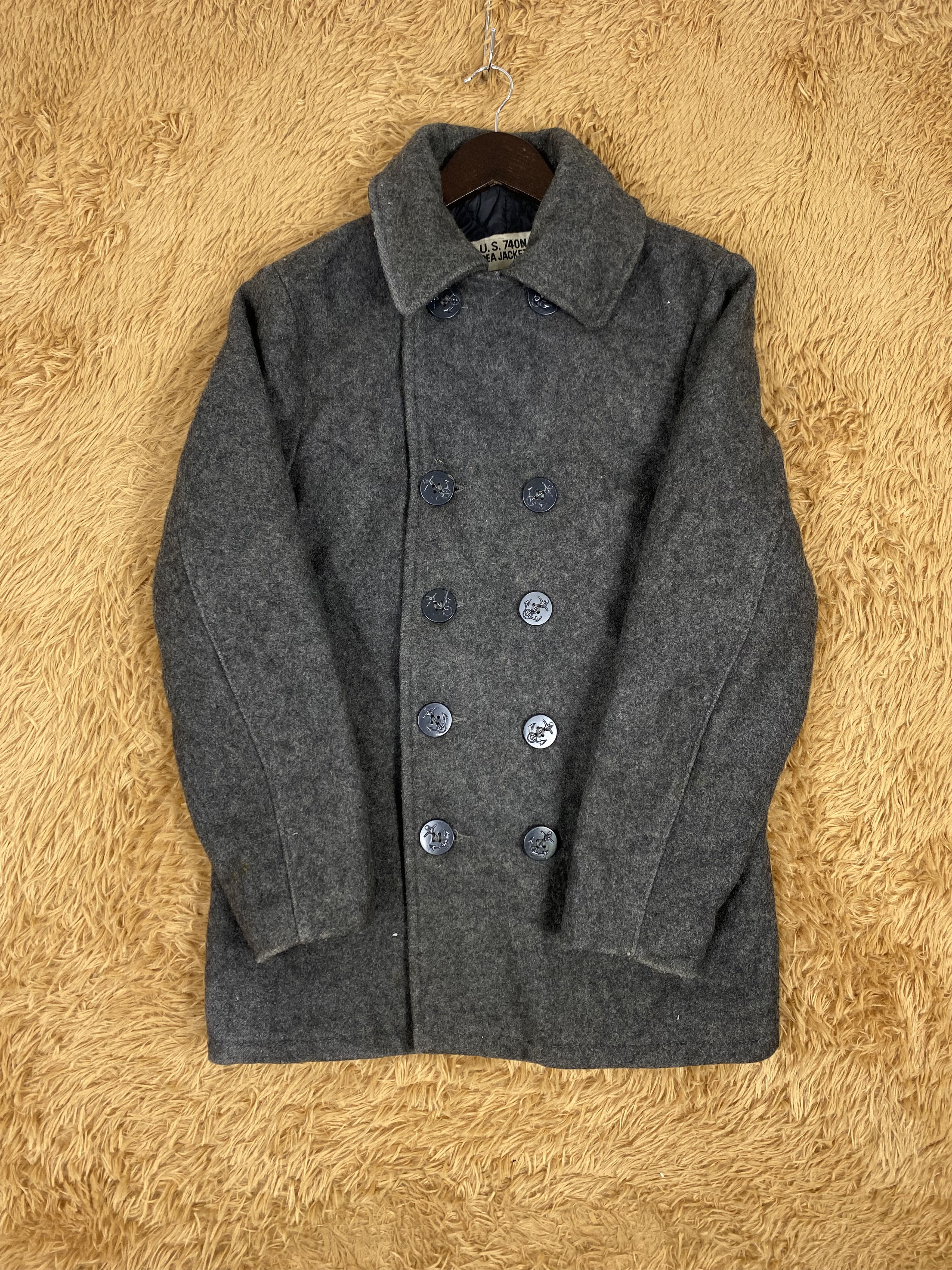 Vintage Vintage U.S 740N Pea Quilted Lining Jacket Size US S / EU 44-46 / 1 - 3 Thumbnail