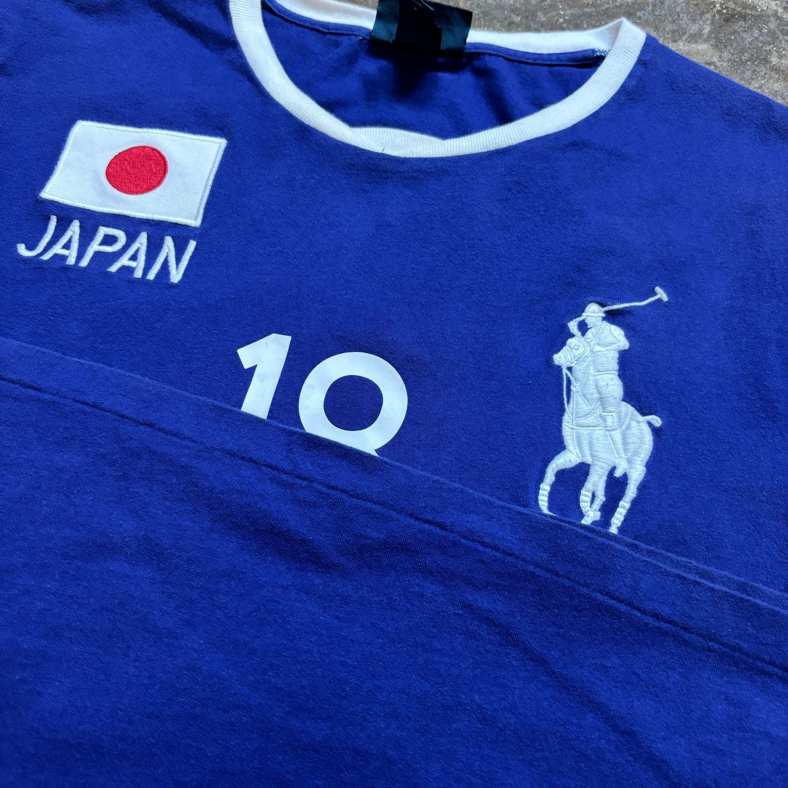 Polo Ralph Lauren × Vintage Rare VTG Polo Ralph Lauren Japan 18 Big Pony Shirt Men's M Size US M / EU 48-50 / 2 - 8 Thumbnail