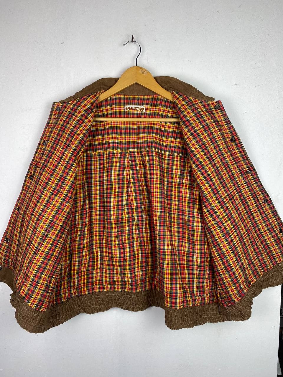 Japanese Brand vintage japanese brands denim jacket flannel lining Size US XXL / EU 58 / 5 - 5 Thumbnail