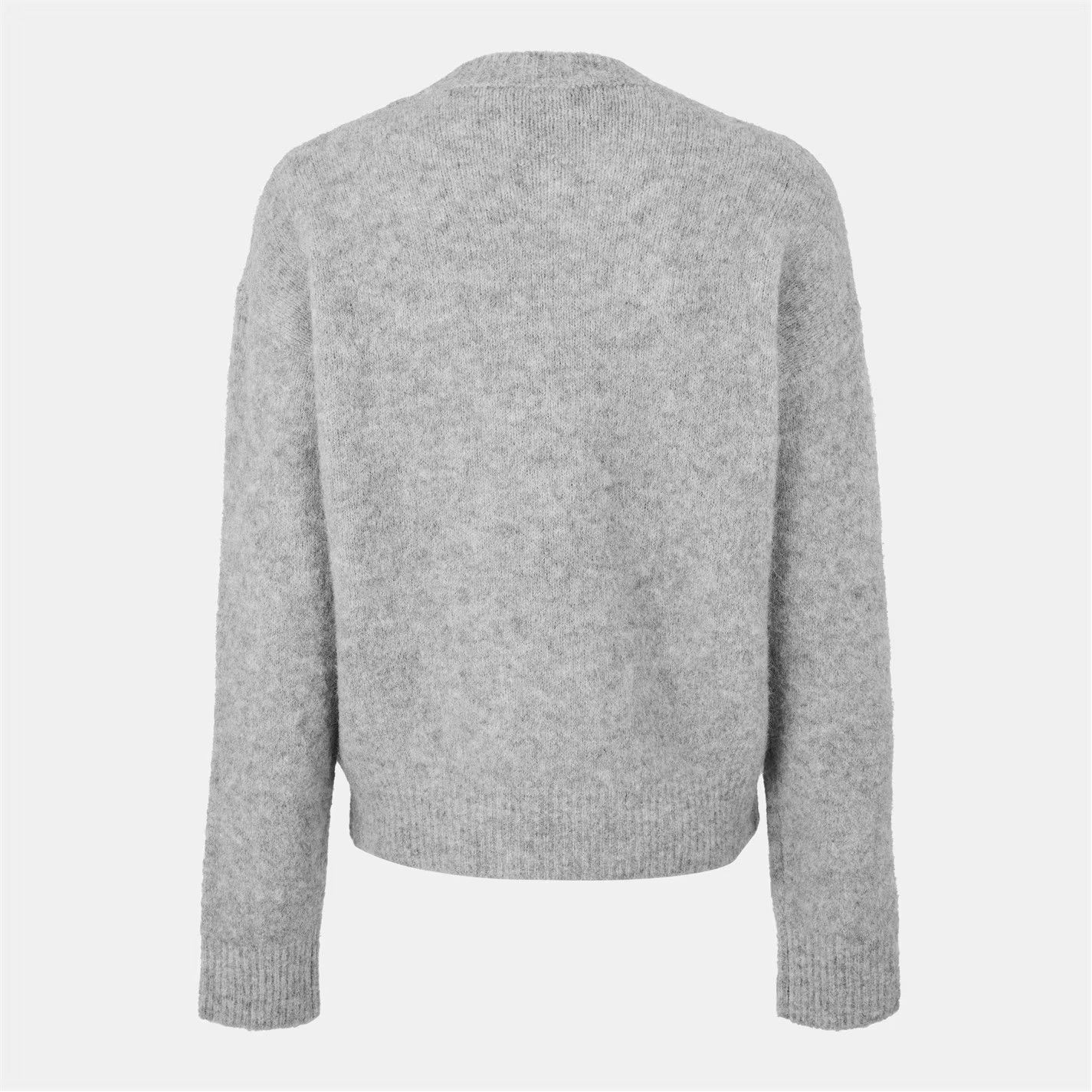 AMI o1g2r1mq0326 Crew Neck Jumper in Grey Size US S / EU 44-46 / 1 - 2 Thumbnail
