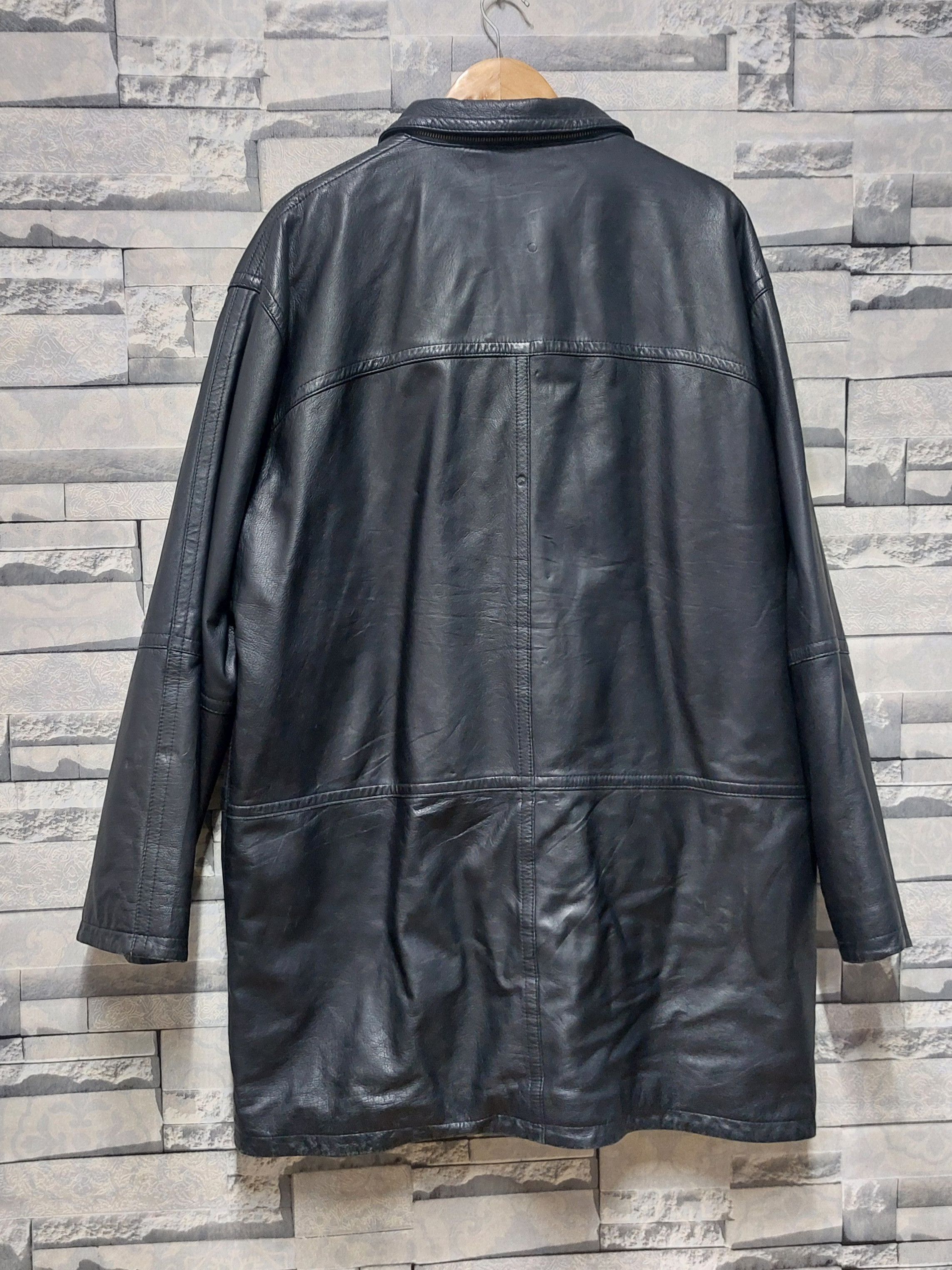 Burberry Burberry Leather Jacket Size US XL / EU 56 / 4 - 4 Thumbnail