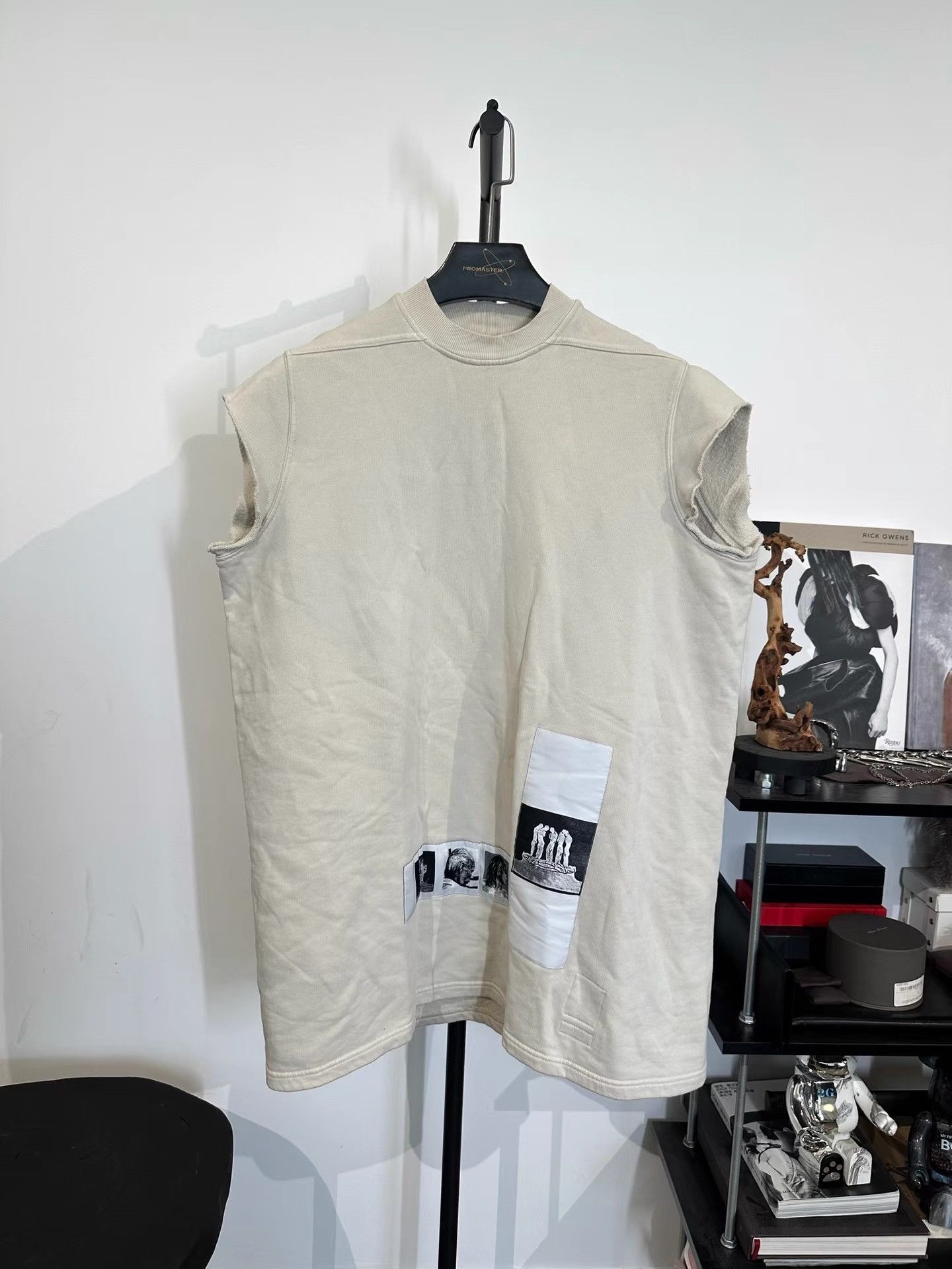 Rick Owens Drkshdw Patch Sleeveless Vest K35